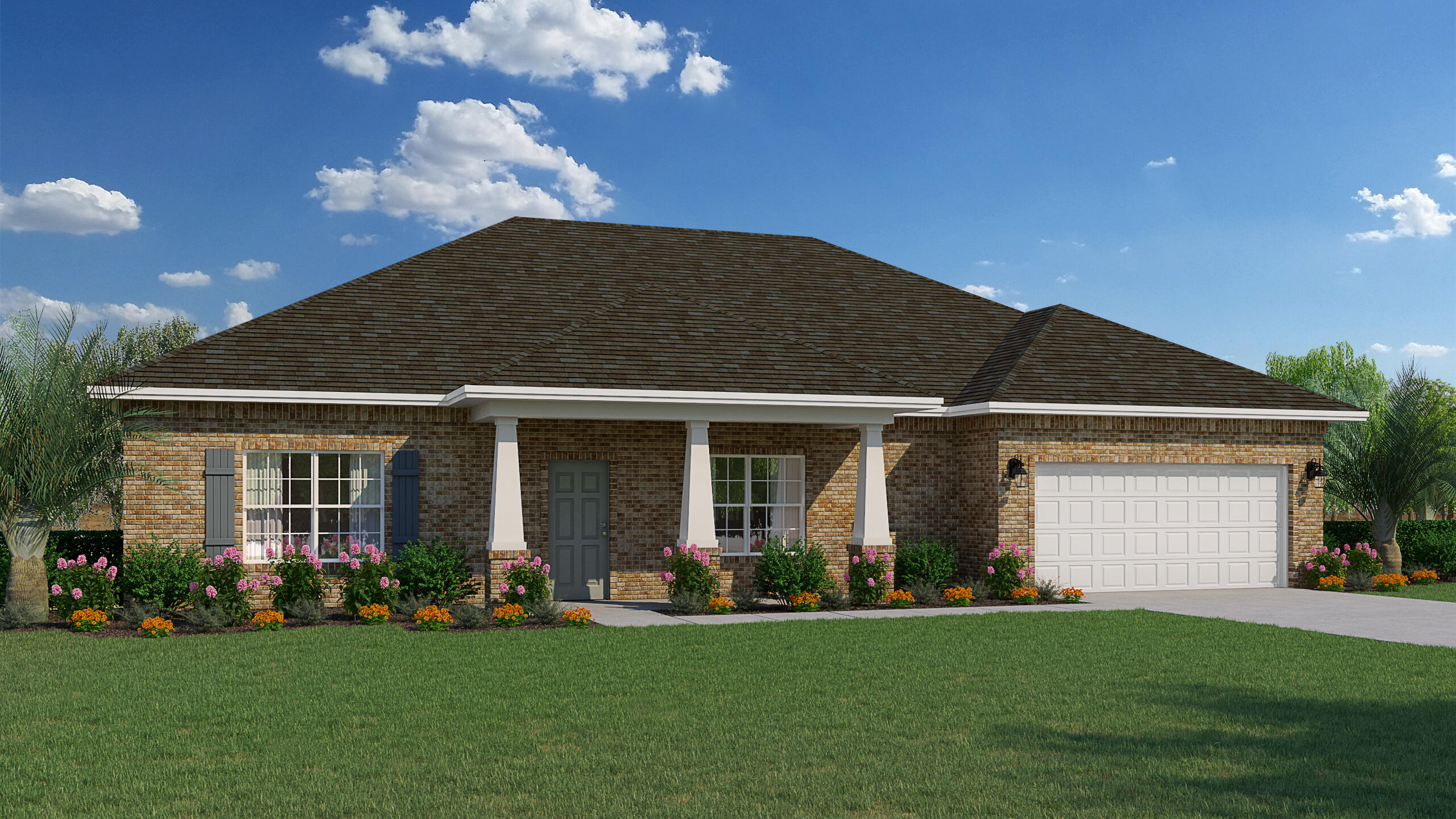 Arianna Model - This is our new Cornerstone product in Parkview at Hammock Bay. Hammock Bay has 3 community pools, large clubhouse, state of the art gym, tennis and pickle ball courts, and miles of walking and bike trails. Ariana A plan has 3 bedrooms and 2 full baths and an office, upgraded cabinets, quartz countertops, and enhanced luxury flooring