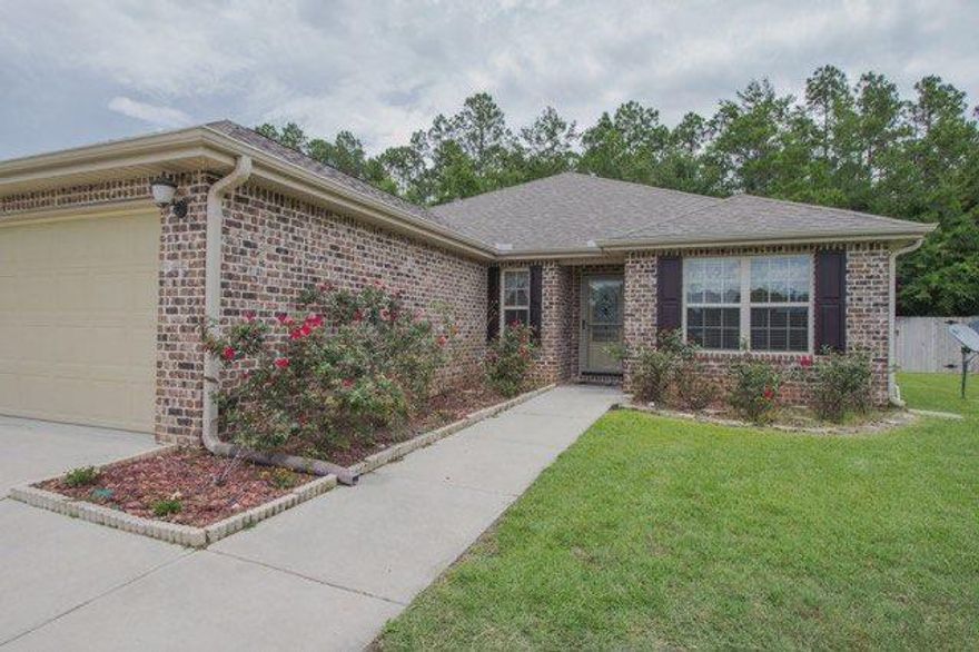 LIKE-NEW HOME features upgrades throughout the home. Granite countertops, stainless steel appliances, backsplash in kitchen and bathrooms, open layout and split floor plan with master bedroom on a wing of its own. The fenced in backyard oasis features a covered porch and pavilion, as well as, a shed.***1 year HOME WARRANTY included & Seller to pay $3000 towards Buyers Closing Costs***