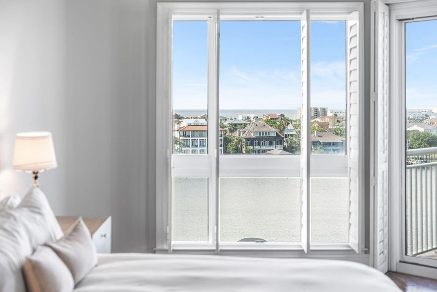 Assumable VA Loan @ 2.75% Perched upon the prime west end of Grand Harbor's 5th floor, this 4BR/4BA residence offers uninterrupted views of both the Gulf of America and the Destin Harbor. The oversized balcony takes in harbor views with the Gulf beyond, and a built-in gas grill ready for sunset dinners. Inside, the living area flows into a remodeled kitchen with quality finishes, while 9.5' ceilings and plantation shutters keep it sharp and coastal.A full wet bar makes entertaining effortless, and every bedroom offers its own private bath. Generously sized rooms and wide sightlines keep the views in focus, with Harbor and Gulf panoramas carrying through the primary suite, guest bedroom, kitchen, living room, and dining area, which can easily convert to an additional living space if preferred.

Within the gates, Grand Harbor is a sanctuary of quiet exclusivity. A secure parking garage, private marina access, fitness center, clubhouse, heated waterfront pool, and a reserved guest suite ensure comfort for owners and their guests. With no short-term rentals permitted, the community remains private, neighborly, and serene.