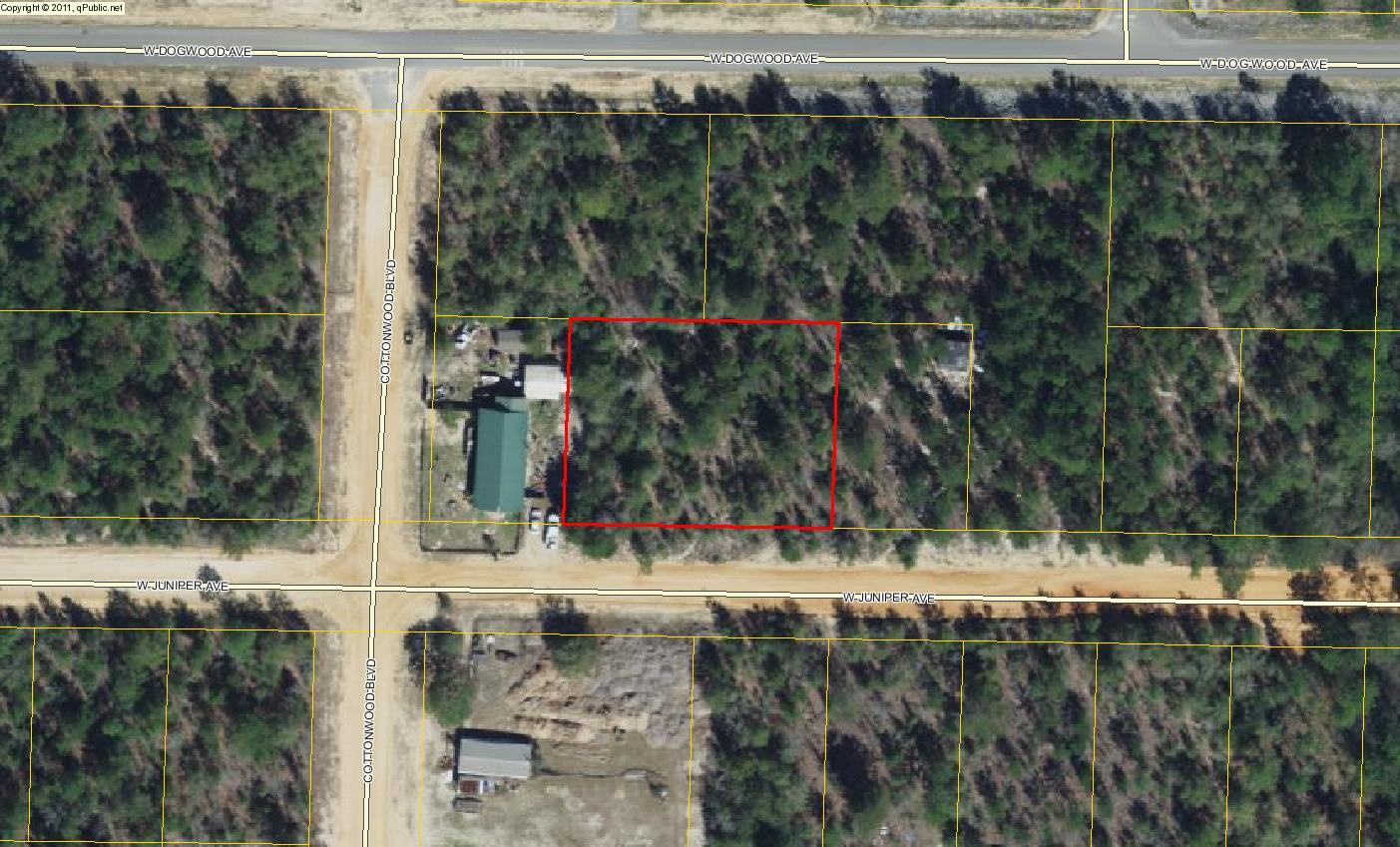 SELLER PRICED THESE FOR IMMEDIATE SALE AND PRICE IS FIRM! Two lots totaling almost 1/2 acre in growing Mossy Head area. Many homes nearby and public water & power are available, although not currently present on the lots. Septic tank would be required. Mobile/manufactured homes allowed.