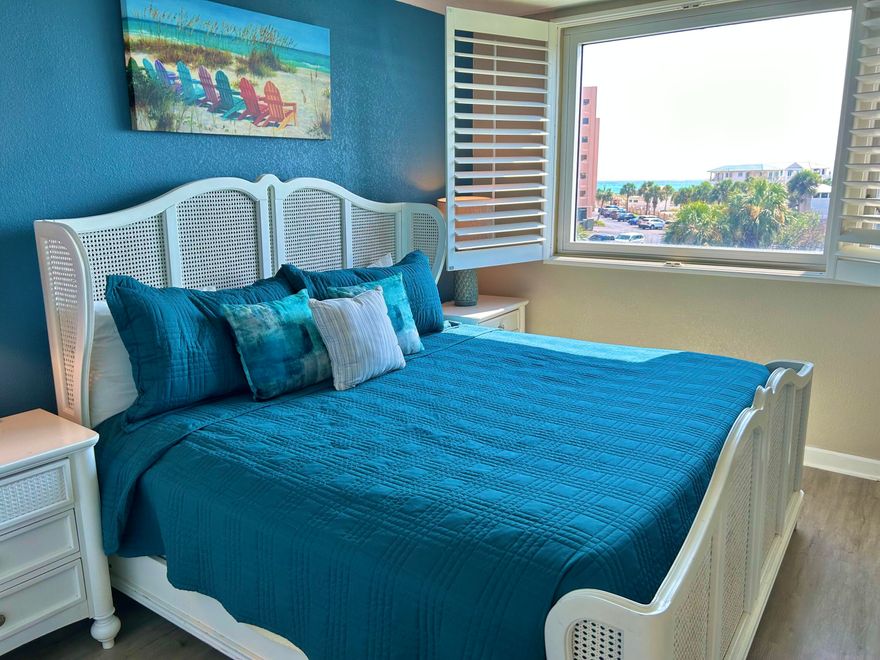 Enjoy Harbor & Gulfviews! This Superclean 2 BD/2BA condo sleeps 6, located on the 3rd floor. Enjoy the views of the boats going out of the East Pass; watch the amazing multicolor sunset views as the light shimmers off of Lake Christina and the Destin Pass. Watch fireworks show from your balcony! It's offered fully furnished & turnkey.You'll love this well kept building, manicured grounds & well managed fiscally! Islander passed all condo inspections & just got fresh paint within budget w/ generous reserves! Onsite management w/ friendly staff welcomes you!Rented occasionally. Lots of owner use. Priced to sell!