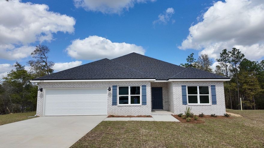 NEW CONSTRUCTION going up on nice lg. homesites in the HIGHLANDS. Fast growing N. Crestview. Fabulous open design Finn Floorplan features 5 beds, 3 baths, covered patio, and a 2-car garage. Well-designed kitchen features: GORGEOUS Quartz counter-tops, stainless appliances, lg. island, smooth-top range, built in microwave, quiet dishwasher & pantry. Nice breakfast nook & separate dining. Striking wood look flooring & plush carpet in bedrooms. The 'Smart Home Connect' System offers nice Smart Hm. Devices for your convenience. Bedroom 1 & adjoining bath has a lg. walk-in closet, beautiful Quartz counter-tops, double sinks, lg. shower & extra storage closet. Easy drive to the airport, military base, Ft. Walton, Destin beaches & min. to golfing.