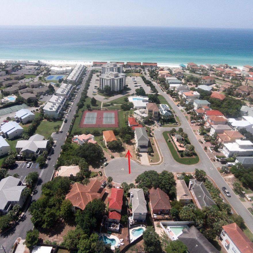 Just steps from the from the Gulf of Mexico. Build your Florida home on this great interior lot. Terra Cotta Terrace is a lovely neighborhood. Perfect for a rental investment, primary, or secondary home.Amenities include: pool, tennis courts, and volleyball court. Public beach access is only one block away.