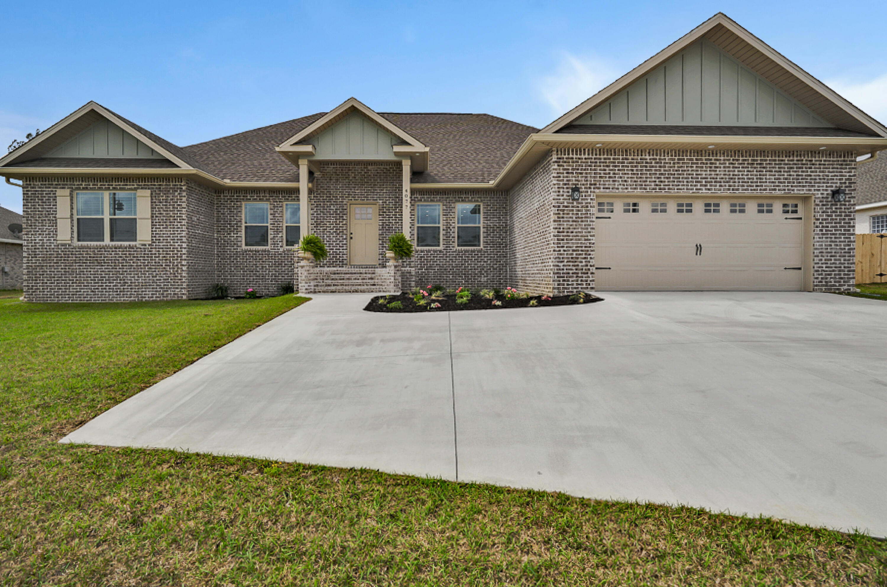 Located in Bridle Wood Estates, this gorgeous craftsman style brick home is boasting an array of sleek finishes and a thoughtful open plan layout. The 5 bedroom, 4 full bathroom home is a paradigm of contemporary Florida living. Features of this 2,934 sq. ft. home include an oversized kitchen, granite countertops throughout, custom solid wood cabinetry, stacked stone fireplace, several rooms with in-suite baths and a half-acre lot just to name a few. Schedule your appointment today to see this one of a kind gorgeous dream home! **Open house for Sunday, 4/10 cancelled**