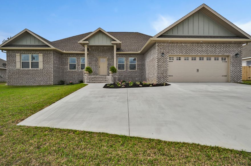 Located in Bridle Wood Estates, this gorgeous craftsman style brick home is boasting an array of sleek finishes and a thoughtful open plan layout. The 5 bedroom, 4 full bathroom home is a paradigm of contemporary Florida living. Features of this 2,934 sq. ft. home include an oversized kitchen, granite countertops throughout, custom solid wood cabinetry, stacked stone fireplace, several rooms with in-suite baths and a half-acre lot just to name a few. Schedule your appointment today to see this one of a kind gorgeous dream home! **Open house for Sunday, 4/10 cancelled**