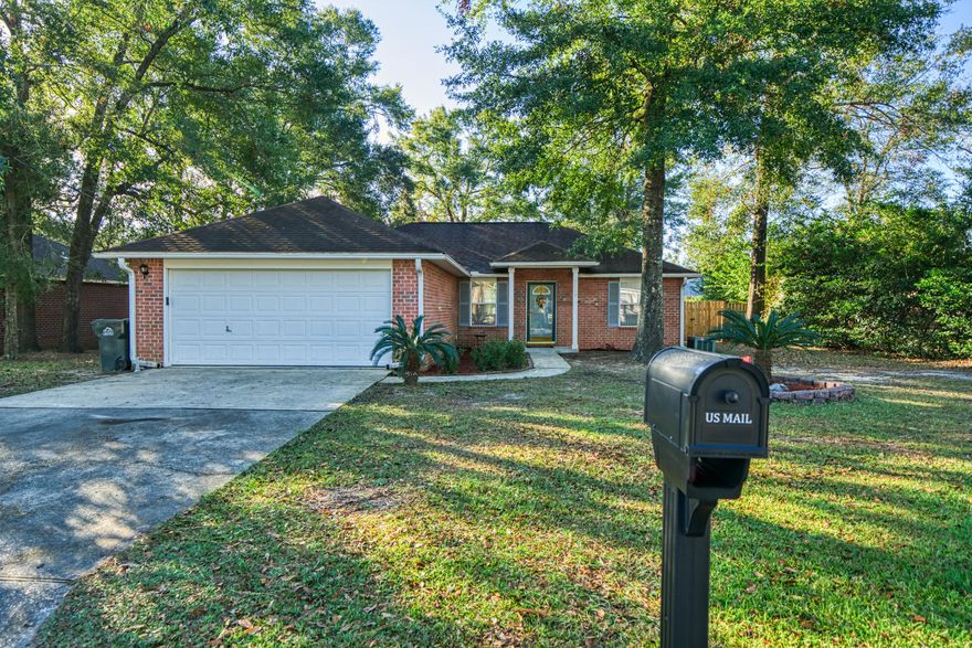 Lovely 3 bedroom 2 bath brick home located in Milton! Spacious open living area with high ceilings right off the kitchen. Large fenced in backyard with a patio perfect for grilling. Call to set up an appointment today!