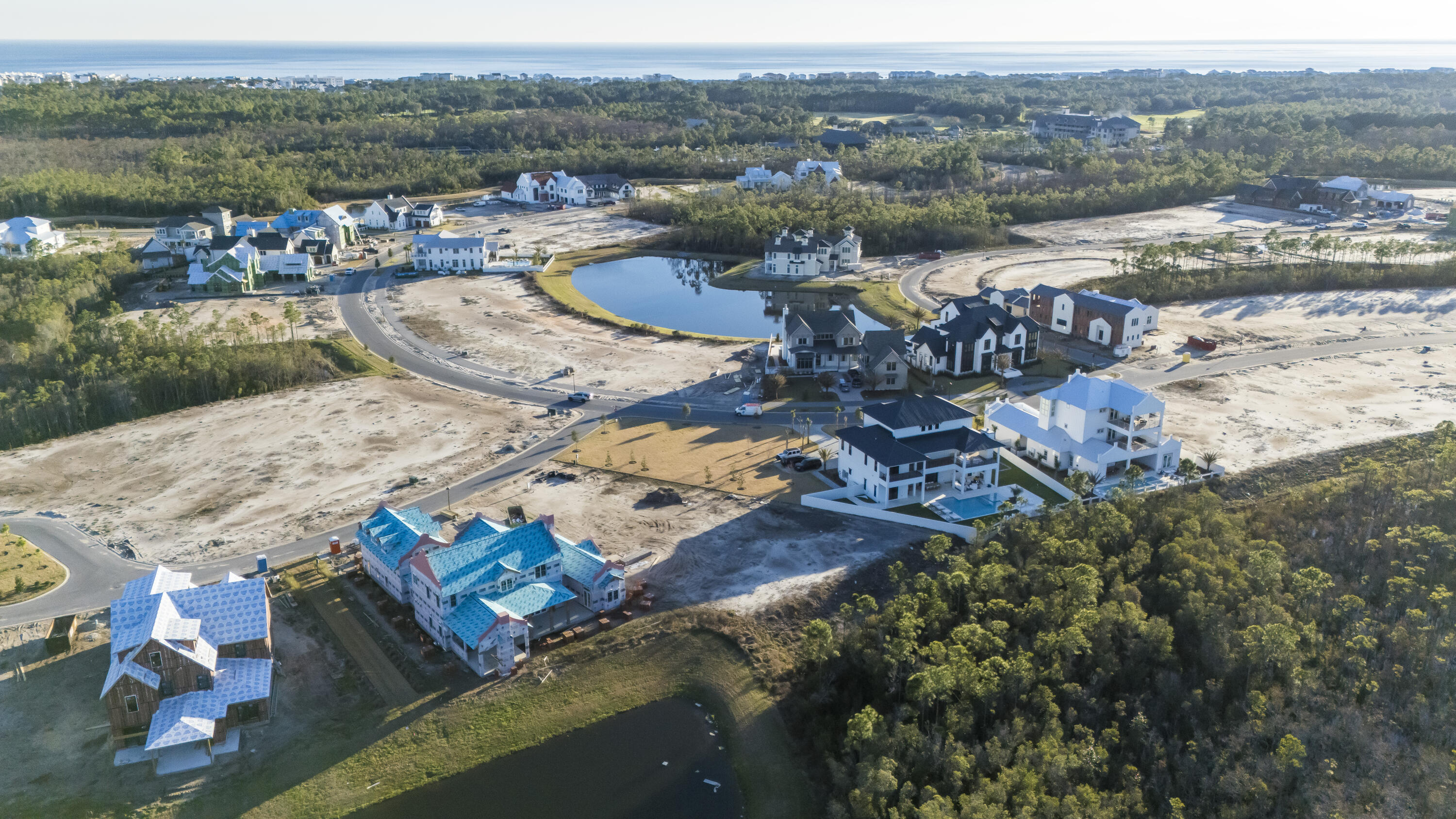 The Watersound Camp Creek community is a master planned community adjacent to Camp Creek Golf Club and Waterosund Club amenities. It is located just a short bike ride or golf cart ride away from the 30A beaches and Watersound Town Center. Homeowners enjoy membership in the Watersound Club - a collection of Northwest Florida properties offering access to a beach club, pools, golf courses, hotels, and additional amenities. Build your custom dream home in Watersound Camp Creek. With lots from 1/4 to nearly an acre, this community offers easy access to all the wonderful amenities of the area and Club, yet tucked away from the hustle and bustle of 30A and US 98.