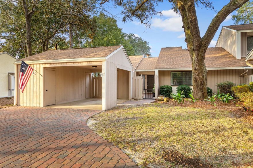 Don't miss seeing this beautifully renovated Bluewater Bay townhome! From the moment you enter through your private courtyard you'll be impressed by the LVT flooring throughout, all new kitchen with white cabinets plus accent open shelving, quartz countertops, stainless appliances and subway tile backsplash, new bathroom cabinetry, sinks/countertops, faucets, light fixtures, etc. The fireplace with new mantle and tile surround is the focal point of the great room which opens to the dining area. The master bedroom has an ensuite bath, walk-in closet and sliding doors opening to the rear patio.Come take a look at it today!