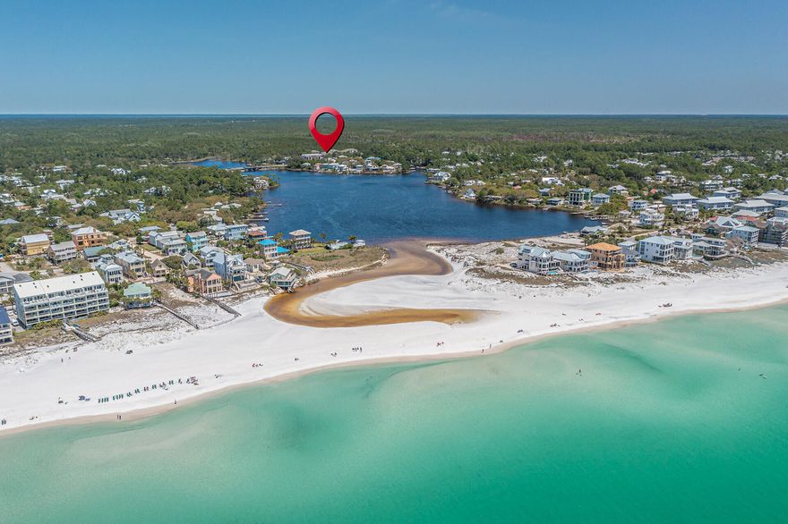 You won't want to miss this one!!! With deeded access to Eastern Lake, this fully furnished 2 bed/ 2 bath condo will not last long! As a second-floor end unit with a fantastic view of the community pool from the private balcony, this would make the perfect choice for a primary residence, second home, or investment property (AirBnB or VRBO short term rental).  Heron's Watch is located near a nature trail/bike path and the community dock, where you can just enjoy the sitting area or kayak/paddle board to the Gulf – You can truly enjoy the 30A lifestyle with easy access to the gorgeous white sand beaches, restaurants, shopping and all of the activities that 30A offers.  Inside of a complex with plenty of parking and even 2 golf cart charging stations, this property is set up for success!