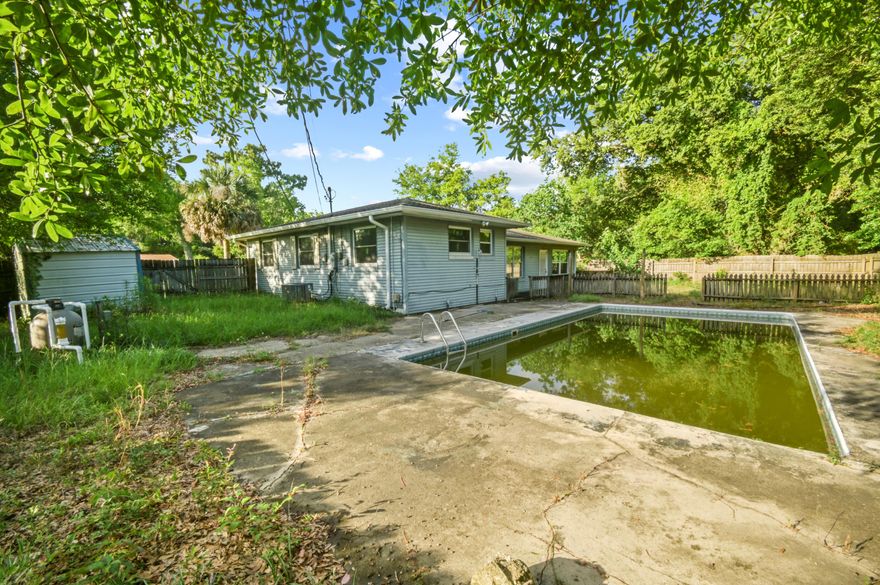 Cheapest POOL HOME in the whole Emerald Coast! Seller is in the process of cleaning the pool for the summer. This spacious home is positioned on a large corner lot in a neighborhood WITH SIDEWALKS! A short drive to everything Pensacola has to offer, this house screams convenience! The split floorplan separates the bedrooms and full bathrooms from the living room, dining room, half bath, kitchen, and LARGE bonus room that is easily convertible to a 4th bedroom/office. The interior needs some cosmetic work - new flooring, paint, and ceiling tiles. Aside from that, the major items are taken care of - 2020 roof, 2020 windows, 2015 water heater, 2020 HVAC, 2020 gutters, updated wiring, and a 2022 pool liner. Sliding glass door is operational - owner just doesn't like all the light that comes through. Seller will make all repairs necessary for financing/insurance. STOP BY AND BRING AN OFFER - THIS IS A HUGE OPPORTUNITY! Seller will make all repairs necessary for financing/insurance. STOP BY AND BRING AN OFFER - THIS IS A HUGE OPPORTUNITY!