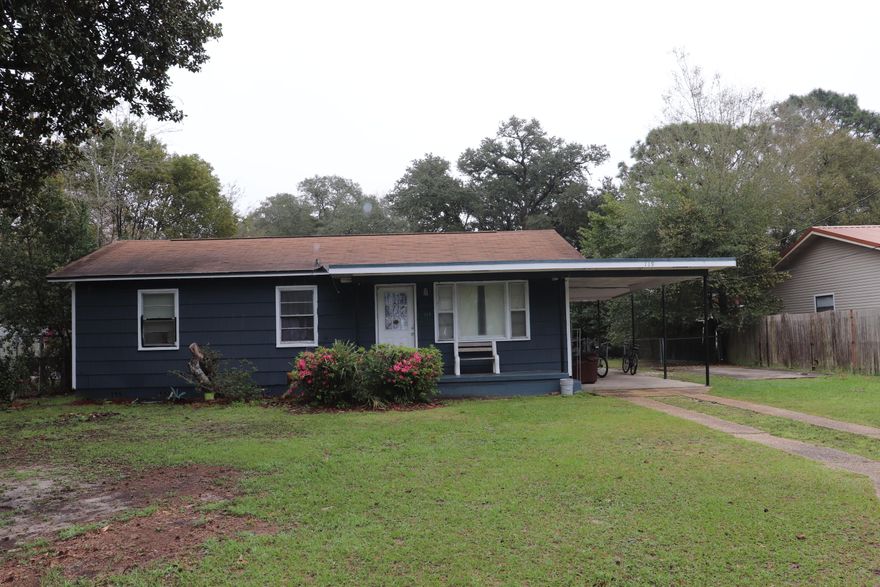 Great Opportunity to purchase a home and earn equity right away. This home has a Huge lot is in the Heart of Fort Walton Beach. Close to Parks and schools, this home is perfect for the first time homebuyer, small family, or investor/flipper. A motivated seller makes this move-in ready home more appealing. Call Kent DeGallerie today!! New Roof New Electrical negotiable. Solid hardwood floor underneath carpet.