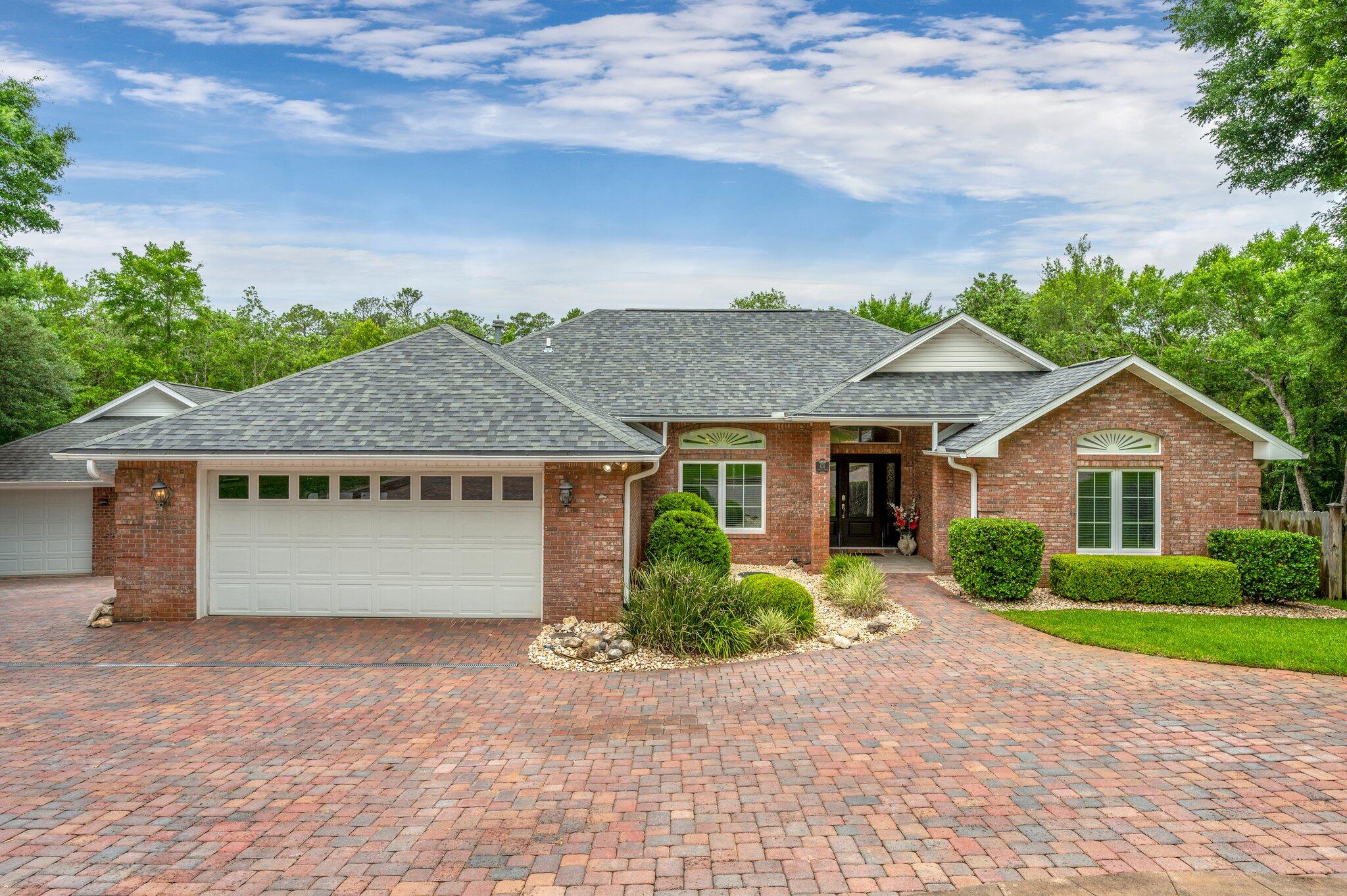 DUE TO MULTIPLE OFFERS A HIGHEST & BEST DEADLINE HAS BEEN SET FOR SUNDAY, MAY 29TH AT 3:00PM. Seller has requested AS-IS contracts. Tucked away on a half acre lot, this ONE OWNER home is in the highly sought after Rocky Bayou County Estates, this gorgeous home backs up to serene woods and the Birdsong Creek. This beautiful all brick home features a heated and cooled square footage of 3374 (2040 + 1334). The main house is 2,040, 4 bedroom, 2 bath and is perfectly laid out to take advantage of the space making the home feel much larger than it is with an open living space and large covered outdoor deck.