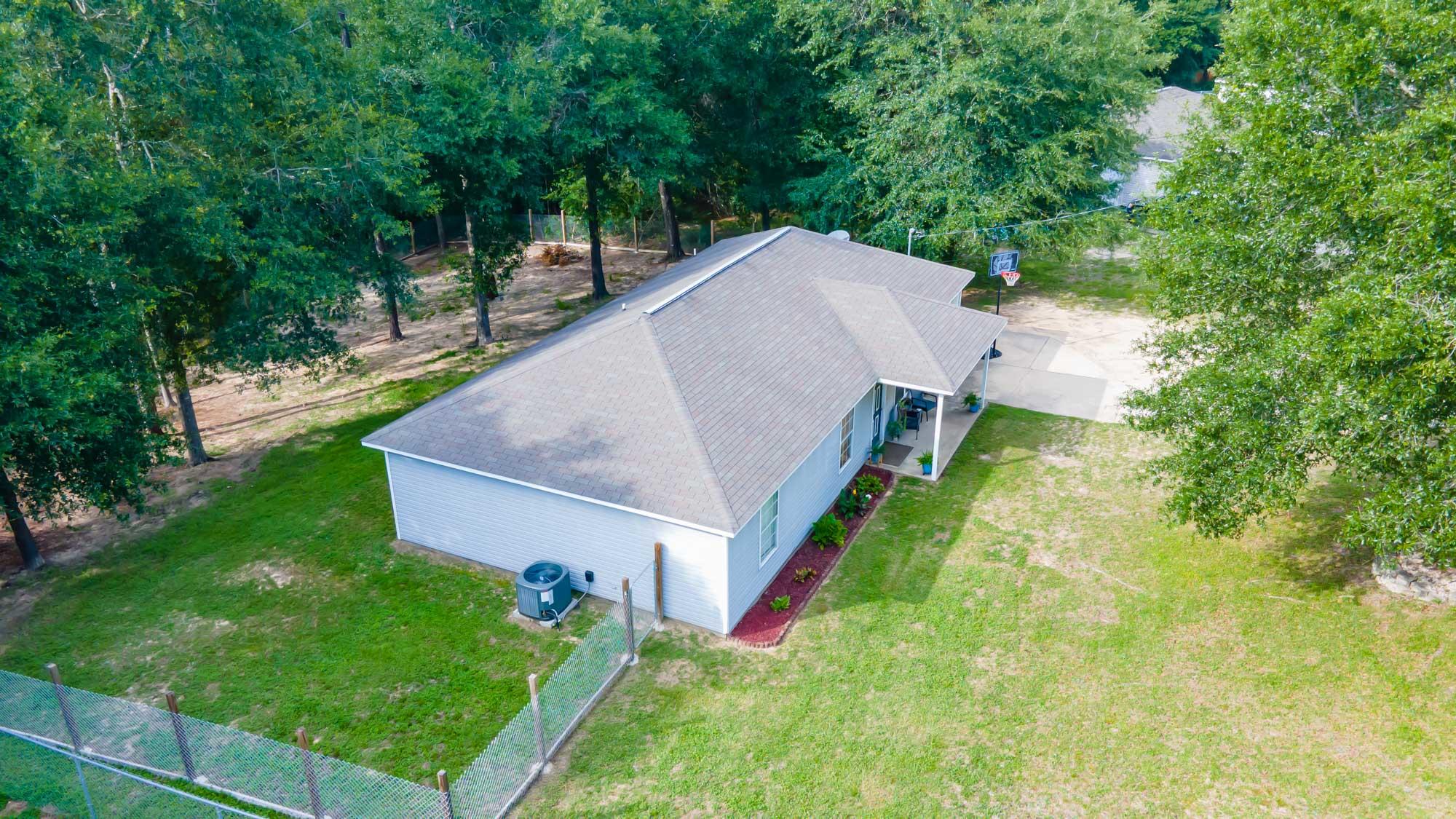 Half Acre Lot Home located in the heart of Crestview! Well maintained 3 bedroom 2 full bath home. New HVAC, Hot Water Heater and kitchen appliances. Vinyl siding for easy maintenance and 1 car garage. Home has vaulted ceiling in the living room, eat in kitchen, tile in the wet areas and carpet throughout. Home is located within minutes of Bob Sikes Elementary School and is close to Duke Field. Schedule your showing today!