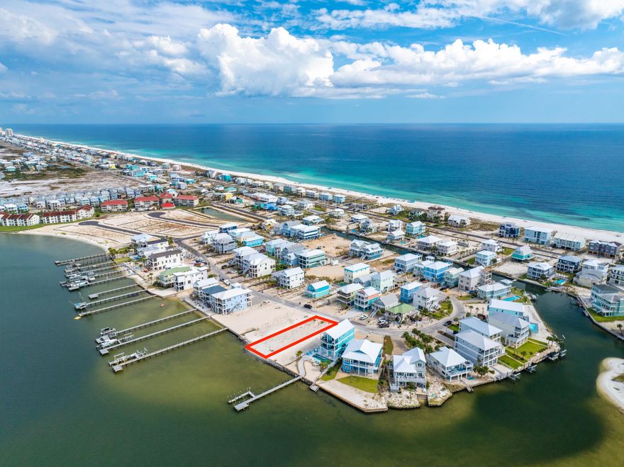 One of the few remaining Vacant Soundfront Lots on Navarre Beach, 7364 Grand Navarre Blvd offers you an exceptional opportunity to own 46' of pristine Santa Rosa Sound frontage on a Vacant, Cleared Lot that's ready for your dream waterfront home. With a seawall already in place, the lot is ready for you to bring your build to life. Enjoy breathtaking panoramic water views, tranquil coastal living, and exceptional sunsets. The lot offers the potential to add a dock complete with boat lifts and jet ski lifts for a true waterfront paradise. Whether you envision a private retreat or an elegant coastal estate, this property offers the perfect blank canvas with direct sound access and serene sunsets over the water.Navarre Beach is one of the last areas with an 'Old Florida' appeal and a Fantastic Place to Live and Own a Piece of Paradise as either Secondary/Investment or Primary Home. Navarre Beach has Miles and Miles of White Sandy Beaches and Stunning Emerald-Hued Waters. There's plenty of Leisure Activities to enjoy, whether on the Gulf or the Santa Rosa Sound, with Parks, Hiking/Biking Paths, and the Spectacular Gulf Islands National Seashore. Just over the National Seashore is Pensacola Beach for even more Entertainment, Shops, and Restaurants.
