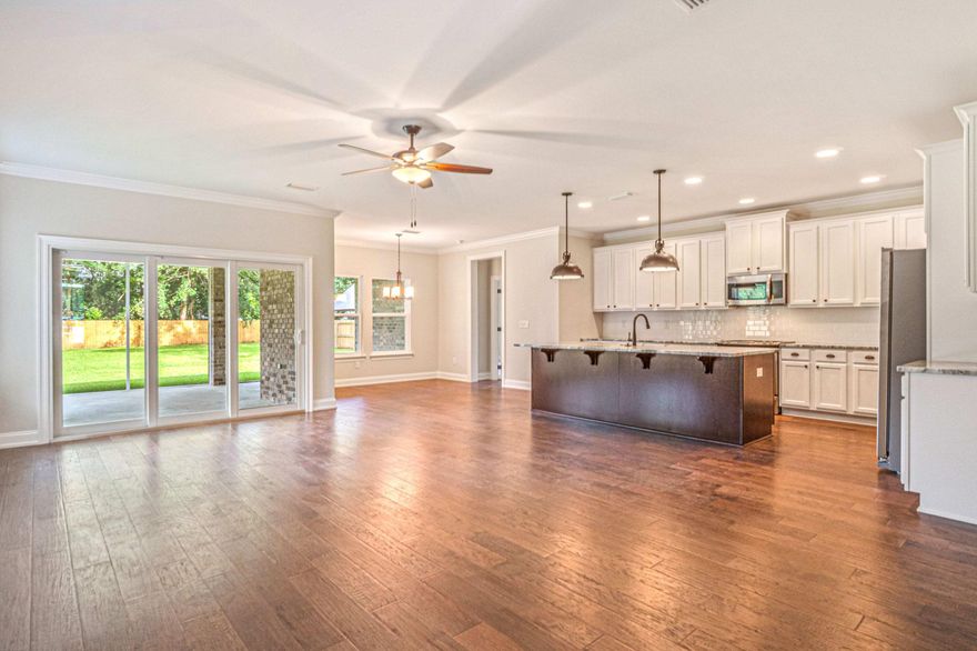 BRAND NEW ***Craftsman Style*** home in an up and coming area. This home boasts an upgraded kitchen to include SHAKER style WHITE cabinets, GRANITE countertops, apron front FARMHOUSE sink, and a CUSTOM tile backsplash. There is Luxury Vinyl Plank Flooring throughout the main areas and a custom TILED master shower with custom features. The home will feel open with the 9 foot ceilings, lots of windows and open floorplan. You will enjoy your large fenced in backyard and quiet neighborhood. Get in early so you can pick colors from our selection.