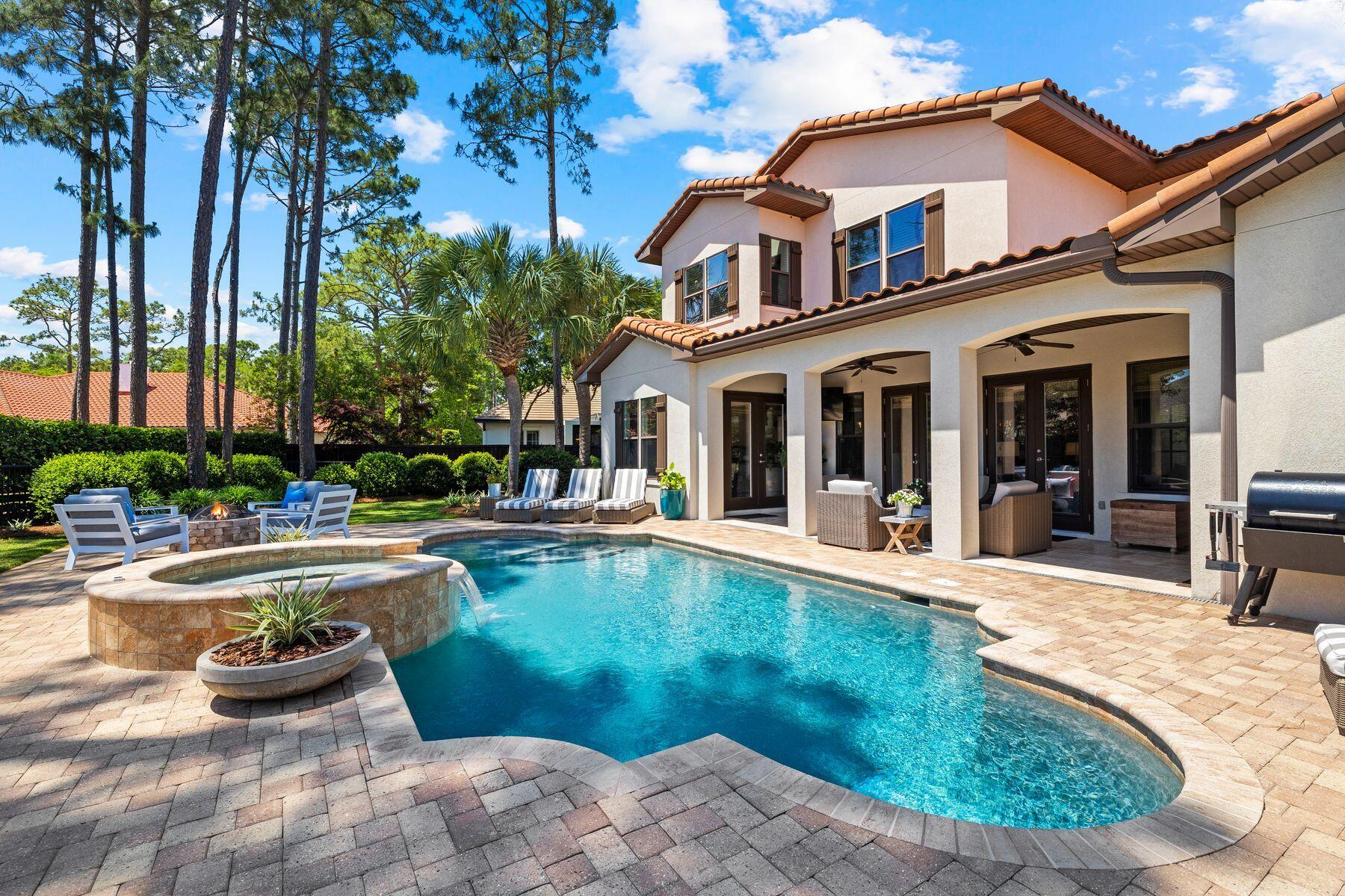 Step into the lap of luxury with this meticulously maintained home tucked within the exclusive gated community of Sandestin Golf & Beach Resort. Built in 2014 and boasting only one owner, this residence exudes elegance and privacy at every turn. As you approach 1430 Baytowne Circle East, the lush landscaping and .32-acre lot offer a serene retreat from the outside world. Inside, you'll find a haven of comfort and convenience, with the main living areas and primary bedroom suite with dual closets thoughtfully situated on the first level.