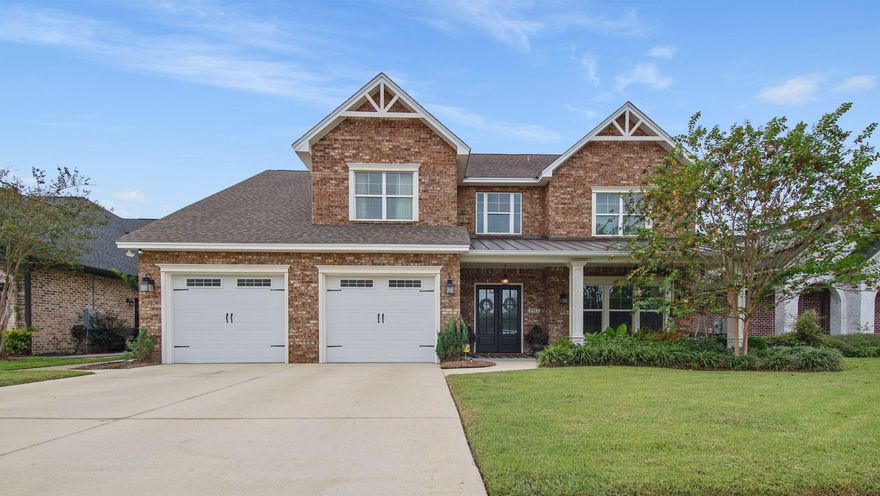 Welcome to this exquisite custom built home that defines luxury living at its finest. This spacious 4-bedroom, 3.5-bathroom, 3,200-square-foot masterpiece is a testament to thoughtful design and meticulous craftsmanship. Nestled in a serene and private setting, this property offers a truly exceptional living experience.As you step inside, you'll be immediately struck by the elegance and attention to detail that defines this home. The open and flowing floor plan creates a sense of space and sophistication that is both inviting and functional.The gourmet kitchen is a chef's dream, boasting custom cabinetry, Quartz countertops, high-end appliances, and premium finishes, and gas cooking. It's a culinary haven where you can whip up culinary delights and entertain