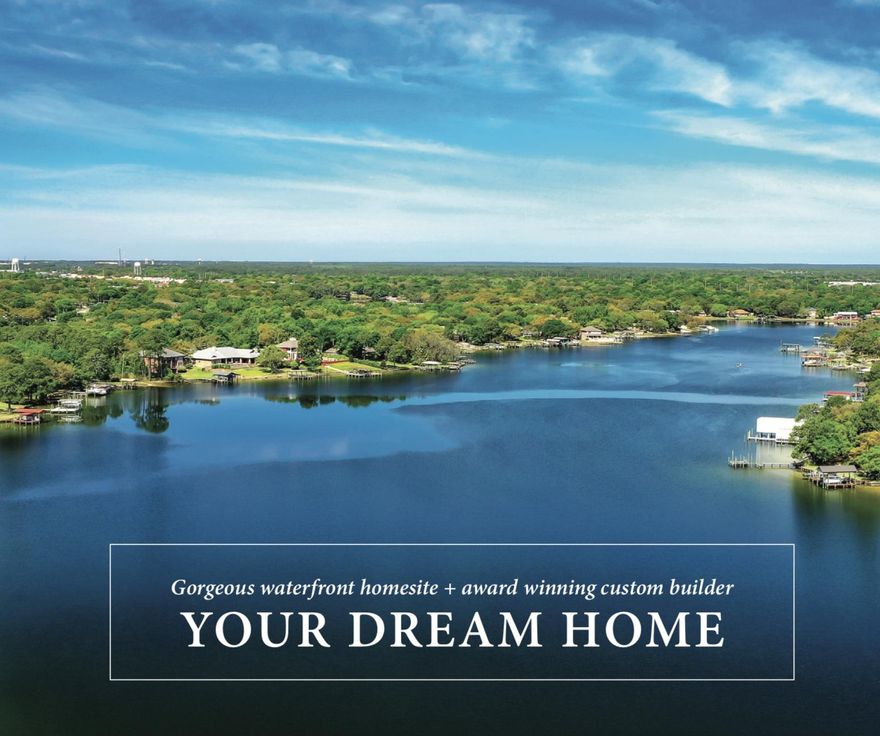 One of a kind waterfront lot in Ft Walton Beach.  Approximately 75' of deep water dockable waterfront in a cul de sac.  Remarkable unobstructed views of Cinco Bayou.  Lot is perfect for a home with 3 car garage, expansive covered porches and a beautiful doc for your buyers boat.  Sea wall already in place.  Beautiful already developed street with homes by prominent local builder on either side of this lot.
