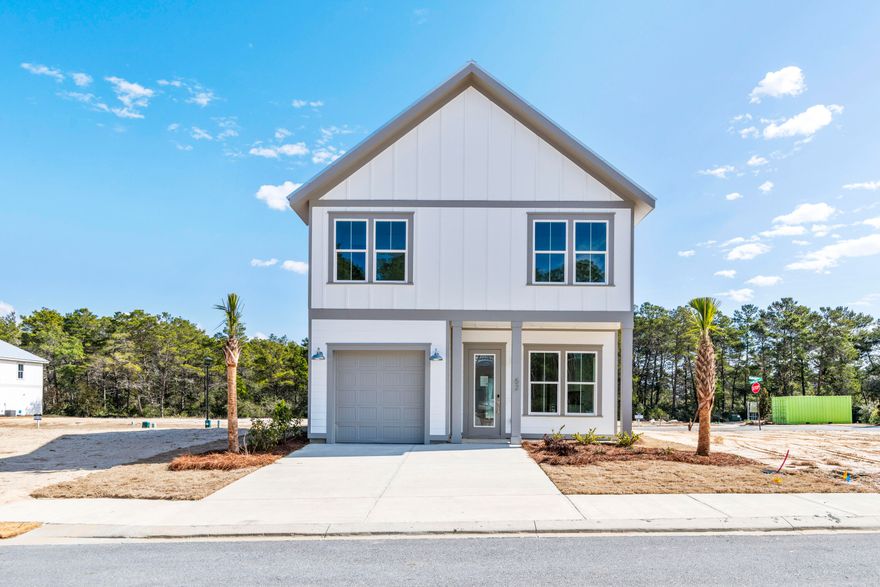 $10K FLEX CASH & MOVE IN READY!! Check out the new heated community pool at Nautilus Pointe, creating the perfect setting for year-round relaxation, nestled within the relaxed coastal setting of Inlet Beach. With just 32 homesites and 5 versatile floor plans to choose from, this exclusive neighborhood offers an ideal blend of privacy, quality craftsmanship, and proximity to the very best of Scenic 30A. The Isla floor plan features 5 bedrooms and 4 bathrooms, including a highly desirable first-floor bedroom. The main level showcases an open-concept design that seamlessly connects the kitchen, dining, and living areas creating an inviting space ideal for both everyday living & entertaining. Located just minutes from one of the largest public beach accesses in Walton County, Nautilus Pointe places sugar-white sands and emerald waters within easy reach. Adjacent to Rosemary Beach and 30Avenue, homeowners benefit from seamless access to boutique shopping, renowned dining, entertainment, and vibrant coastal experiences, while still enjoying the tranquility of a private residential enclave. Each home is thoughtfully appointed with impressive standard features, including a durable metal roof, impact-rated windows and doors, quartz countertops, luxury vinyl plank flooring throughout common areas and bedrooms, 8 ft interior doors, and a gas range with vented hood in the kitchen. Buyers may select from 5 professionally curated design packages, all included as standard, allowing for a personalized yet streamlined building experience. Discover the ease of new construction living in one of Inlet Beach's most promising new communities where quality, location, and coastal lifestyle align beautifully. 

*Please note: Prices may vary based on lot premiums. This listing reflects the base home price and does not include lot premium.*