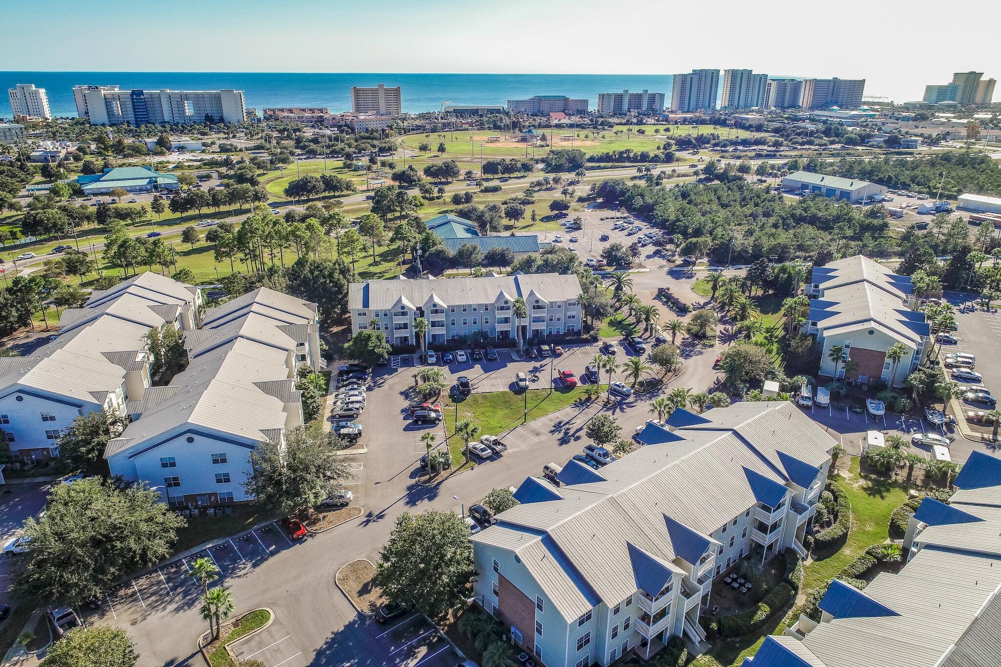 Indian Lake condominiums are located in the center of Destin near everything! Community pool, fitness center, dedicated boat parking and playground! Situated across from Morgan's Sports Center featuring sporting fields, jogging tracks, sand volleyball courts, and a playground. Across from Indian Lake is the Destin Dog Park, a perfect place to take your four-legged friend for some playtime, just steps from your pet-friendly condo. The beach is conveniently nearby. Existing lease until 3.31.2023 must be honored. Great for an investment property with a tenant in place. Current rent is $1500.00 per month. New hot water heater in 2022, new dishwasher and washing machine 2021. Seller is requesting pre-approval or proof of funds prior to showings. Indian Lake condo docs do allow short term rental