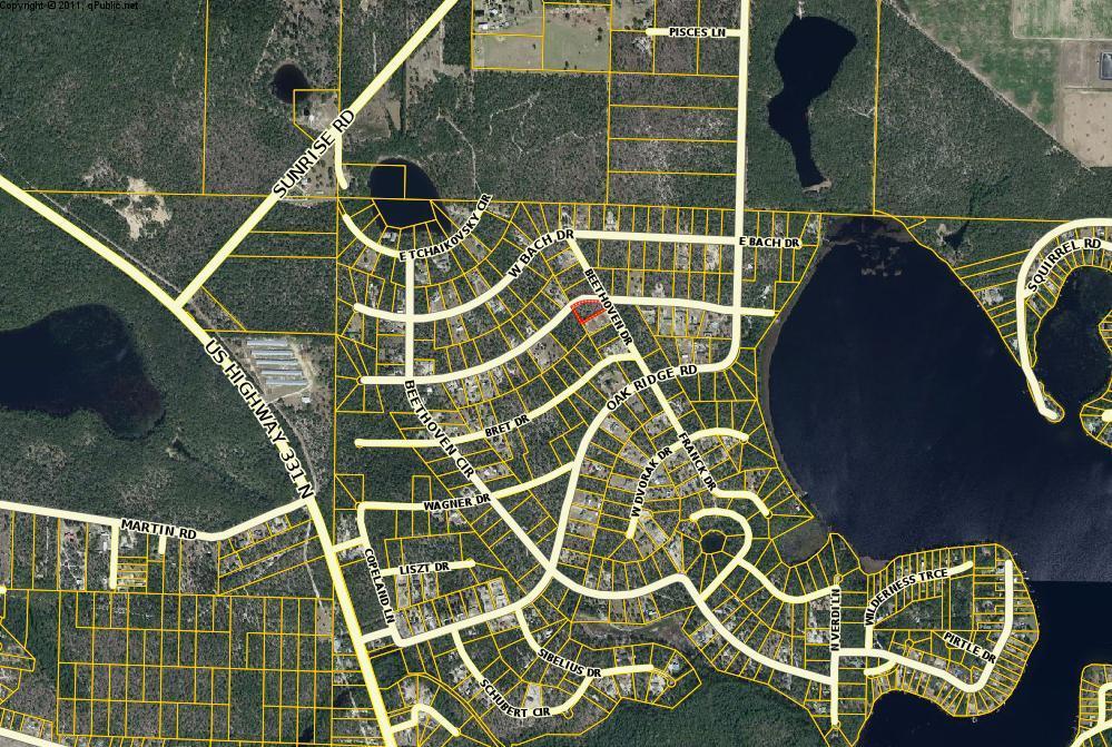 Juniper Lake Estates, Unit 6 of Oakwood Hills, S/D. Plat Book 5, Pages 5-5G - Land