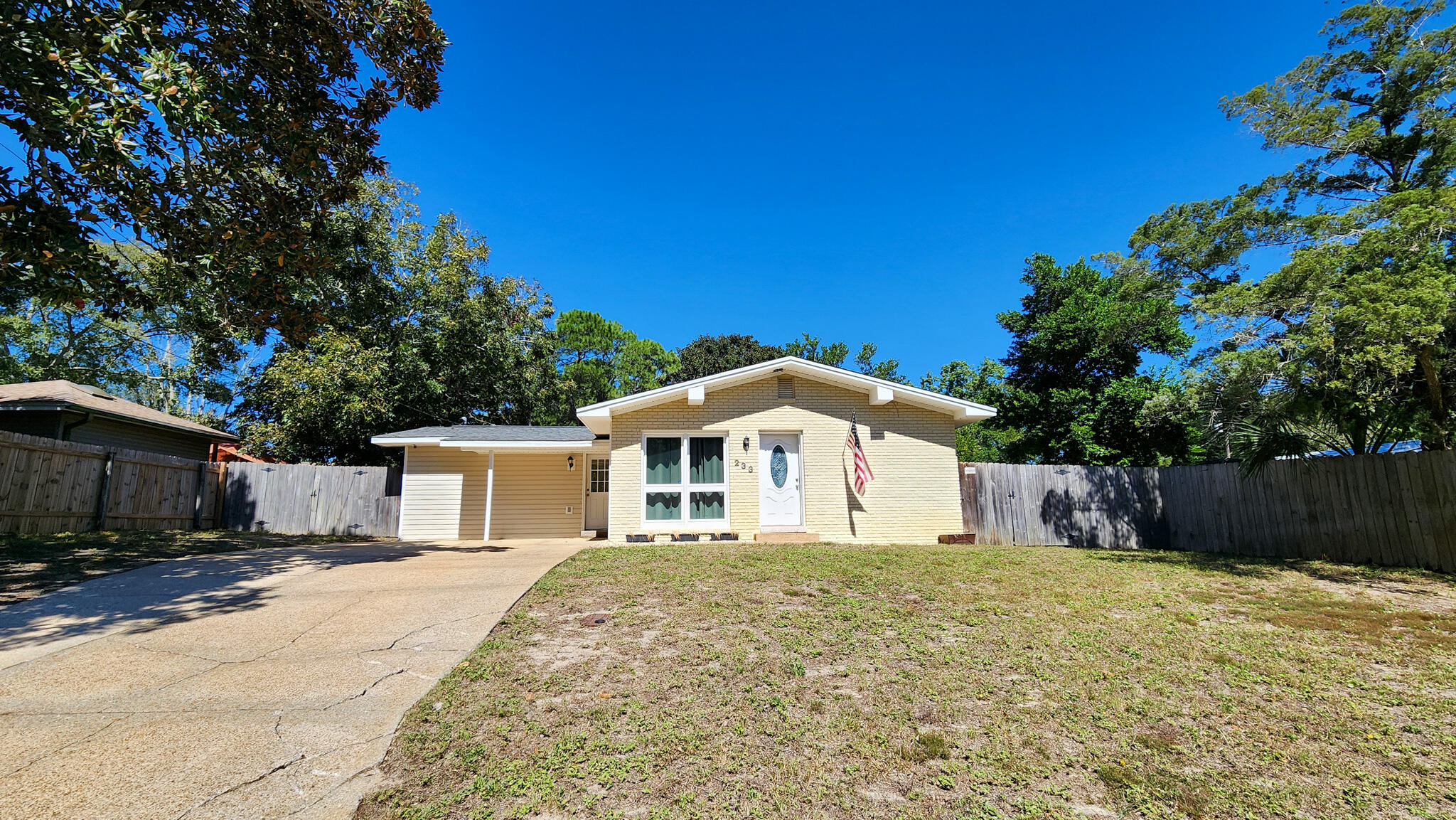 Discover your slice of paradise in the heart of Fort Walton Beach with this charming 3-bedroom, 2-full-bath home. Offering spacious living areas filled with natural light, this residence features a large backyard perfect for entertaining or relaxing. Included is a storage shed (sold as-is) for all your gardening and storage needs, along with an oversized driveway that provides ample parking for you and your guests. Enjoy the vibrant community and nearby attractions while having a peaceful retreat to call home. Don't miss out on this fantastic opportunity--contact us today for a showing!