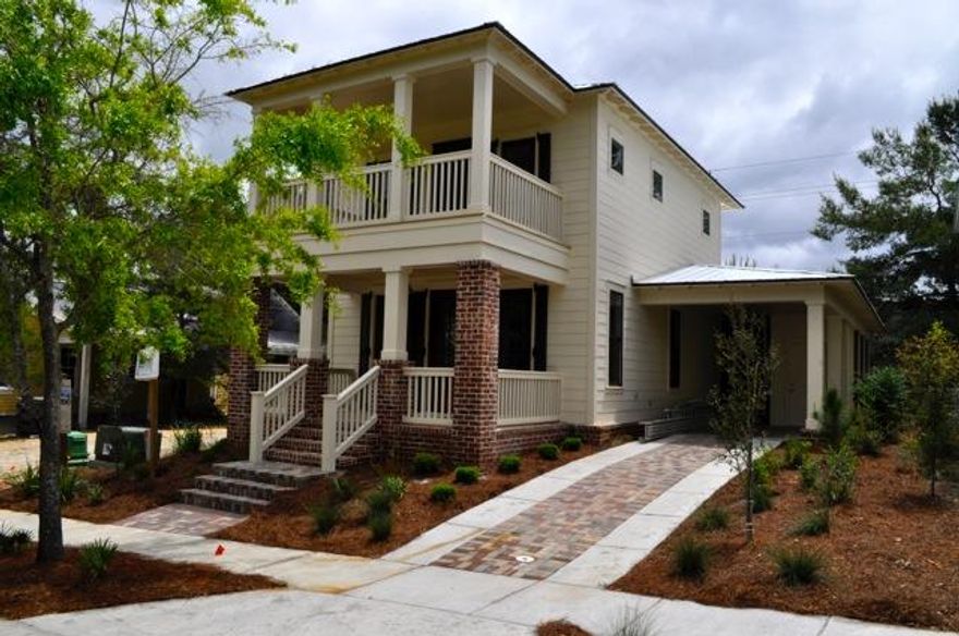 READY FOR IMMEDIATE OCCUPANCY. Take advantage of a great opportunity to purchase a newly constructed home in Forest Lakes. The home features classic Florida cottage architecture and interior trim details. Job finished wood floors throughout, stainless steel appliances, and a screened porch are a few of the highlights. Forest Lakes is one of the most desirable communities along Hwy 30A. It has a community pool and pavilion, stocked lake, and is minutes from a full facility beach access. The home site is 42 feet above sea level.