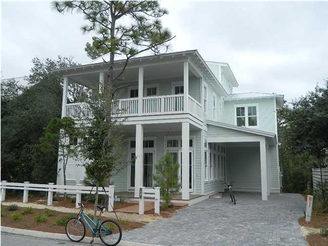 This 5 bedroom, 5.5 bath home in the Oak Grove district of WaterColor's Phase III will boast exquisite architectural design, meticulous construction, multiple upgrades and casual elegance throughout. Oak Grove is situated along its eastern edge, with streets winding among a mature forest canopy. Just steps to the Sand Hill Park Pool and all amenities WaterColor has to offer. The first floor has an open floor plan with a large great room, and gourmet kitchen with Wolf/Sub Zero appliance package including ice-maker & wine fridge, a large private bedroom and bathroom. Off of the living room once can relax on the deck and screened porch with gas fireplace. The second level features the master bedroom with private bath, double sinks, free standing tub, separate shower and walk-in closet.