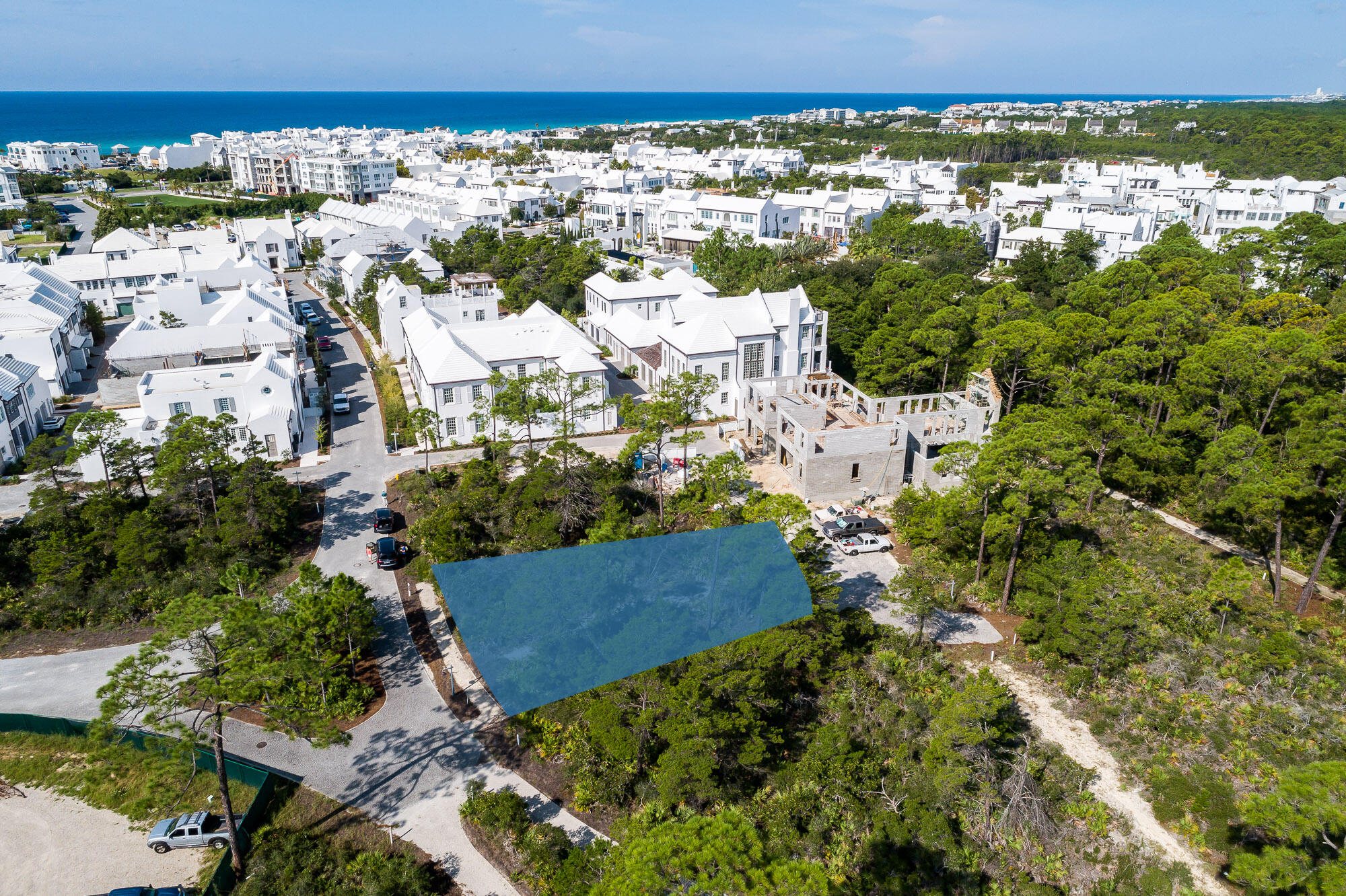 Generous size homesite north of 30A. This homesite is within walking distance to Caliza Pool & Restaurant and ZUMA Wellness Center. Enjoy the new private Owners only Beach Club while building your custom home in Alys Beach. Entered for comp purposes.