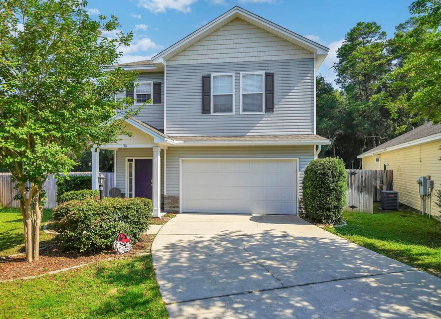 Welcome to 110 Matt Blvd, a stunning property located in the charming city of Niceville, FL! This remarkable home offers a perfect blend of comfort, style, and convenience, making it a true gem. This residence showcases impeccable curb appeal with its manicured landscaping, inviting you to step inside and explore its wonders. As you enter, you'll be greeted by a warm and inviting atmosphere. The open concept living area to the kitchen is bathed in natural light that pours through the windows. The kitchen features top-of-the-line appliances, ample counter space, and stylish cabinetry. Retreat to the primary suite for relaxation and tranquility complete with a soaking tub, walk in shower and dual vanity.Three additional well-appointed bedrooms offer comfort and privacy for family members