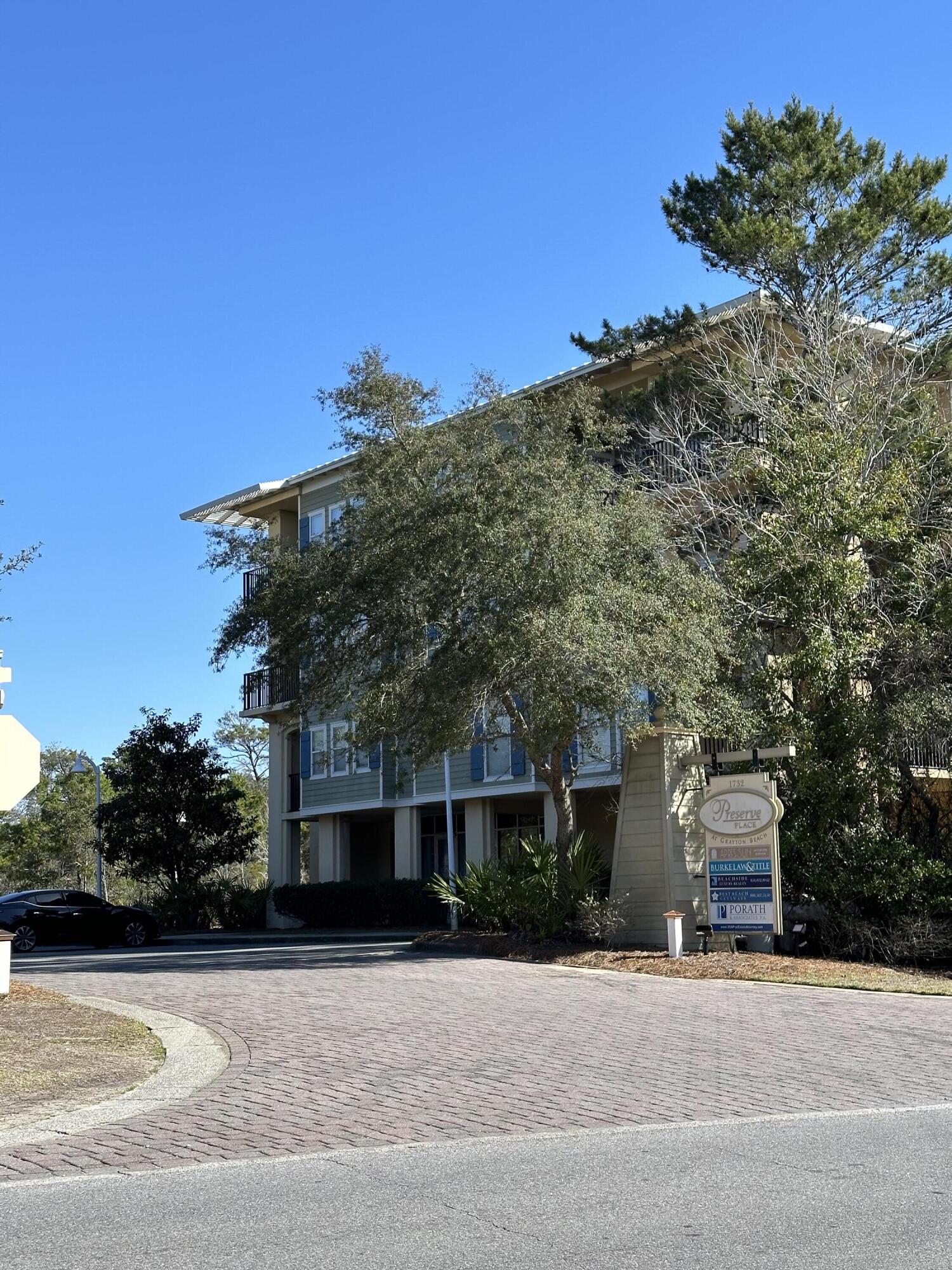 Excellent location on 30A in a well established, high traffic area. Ample parking and signage on 30A allow for high visibility and ease of access in and out of the unit. Hwy 83 is approximately a 1/4 mile to the West, offering direct access to Hwy 98. Owner is offering 90 Days Free Rent upon Executed Agreement. Rent will be $4,000/m the first year, $4,500/m the second year, $5,000/m third year. Unit 103C and abutting unit 104C can be leased together for $8,000/month for the first year, $9,000/m the second year and $10,000/m the third year. Unit 103C is perfectly laid out with a lobby, 3 separate offices, a conference room, storage closet, private restroom and kitchen area.