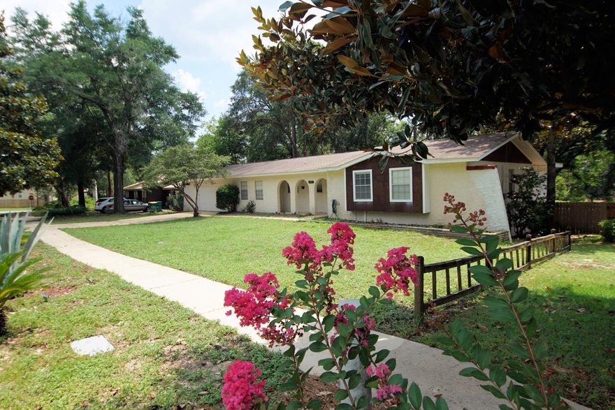 Fantastic Niceville Location, conveniently located to schools, shopping and recreational activities. Hard to find a 4 bedroom 2 bath home with a large yard overlooking a lake. The home has been updated, wood flooring in the main living area with tile and vinyl plank in remaining rooms. Kitchen has been updated and includes stainless steel appliances. Large fenced yard with wood deck overlooking lake is perfect for entertaining friends and family or just relaxing with your morning coffee. Call for your tour today. Pets require owner approval and non refundable pet fee. All occupants over the age of 18 must complete an application.