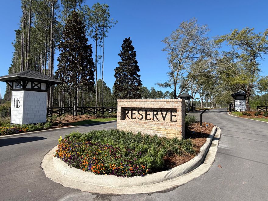 Rare opportunity to own 11.45 acres in The Reserve at Hammock Bay. This expansive homesite offers privacy, natural beauty, and endless potential while still being part of the award-winning Hammock Bay master-planned community. The property provides ample space for a custom estate, outdoor living areas, and room to enjoy the peaceful surroundings that make The Reserve so special. Residents enjoy access to Hammock Bay's exceptional amenities including resort-style pools, fitness center, walking and biking trails, sports courts, parks, and the community clubhouse. Conveniently located just minutes from shopping, dining, and the beaches of the Emerald Coast, this property offers the perfect balance of seclusion and convenience. Build your dream home and enjoy the unmatched lifestyle that Hammock Bay has to offer.