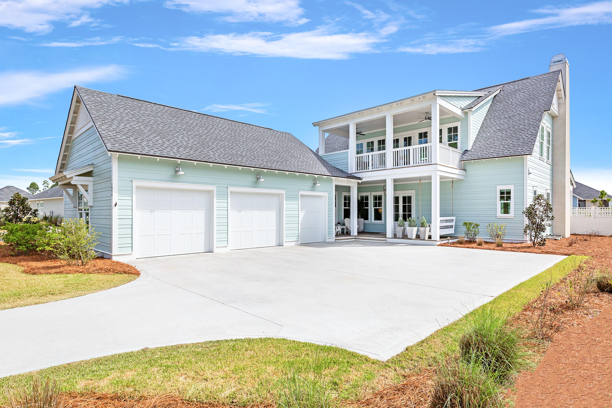 Welcome to the ''ULTIMATE'' Weatherly floor plan that boasts an abundance of outdoor living space, w/covered porches, balcony, summer kitchen, outdoor fireplace, one of Origins largest private pool w/spa! Offering 4 bds, 4.5 bths, 2nd flr bonus area & a HUGE (26x33) 2.5 car/golf cart garage, this popular Romair plan was customized to the next level due to its large pie shaped lot. This allowed for a 4'ft expansion of 1st & 2nd flrs creating an additional 250 sq ft of interior space. The Gourmet Kitchen is grandiose featuring: 48'' range & hood, (2) sinks, (2) fridges (1-mini), separate ice maker & large Island that seats 6! This is just the tip of the iceberg. There are so many extras that we had to list them on a separate document! Come & witness the magnificence this home has to offer!