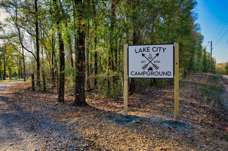 ATTENTION INVESTORS AND CAMPING ENTHUSIASTS-- heavily wooded 21-AC CAMPGROUND/RV PARK is now available... and this one comes with 2 CREEKS, 4 CABINS, 7 RV SLIPS, CLUBHOUSE, SMALL POND AND PRIMITIVE CAMPING AREA!!! Did I mention the campground borders a hunting club? #LocationLocationLocation Welcome to Lake City Campground in Historic Florala, Alabama! The campground is surrounded by miles of untouched timberland, and boasts numerous hiking trails and flowing creeks to explore. One of the creeks is 5 feet wide and deer and turkey love it! Remember you are next door to a hunting club. Campers will enjoy the abundant flora and fauna, and birdwatchers will flock to Lake City Campground during migration season to experience beautiful songbirds in flight! Watch birds by day and enjoy campfires under the stars at night.

BONUS: Campground is located less than 10 minutes from popular Lake Jackson and the Conecuh National Forest. There's also plenty of room for the savvy investor to expand operations and add more cabins/rv slips. Are you ready to cash in?

Campgrounds rarely come on the market! Better hurry!