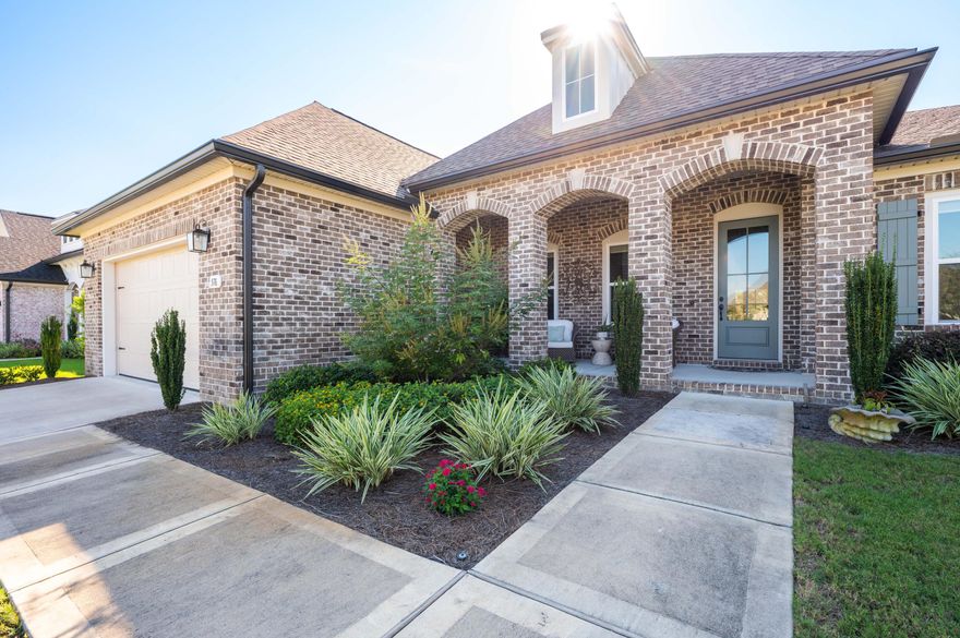 Move in ready! Immaculate home built by an acclaimed builder in the Meadows is a must see! Model home upgrades and the homeowners finishing touches make it exclusive to the neighborhood.  The open concept living and chef's dream kitchen featuring quartz countertops, built-in refrigerator/freezer, five burner gas stove, custom built breakfast nook and large island are perfect for gathering with family and friends.  Enjoy relaxing in the spa like primary bathroom offering a stand-alone lighted, jetted tub, tiled shower and double vanity with quartz countertops.  The flex/office could be a 4th bedroom, playroom, etc. Outdoors abound with an extended rear screened porch, outdoor dining patio, covered front porch, grilling area & meticulously landscaped yard. This is the place to call home!