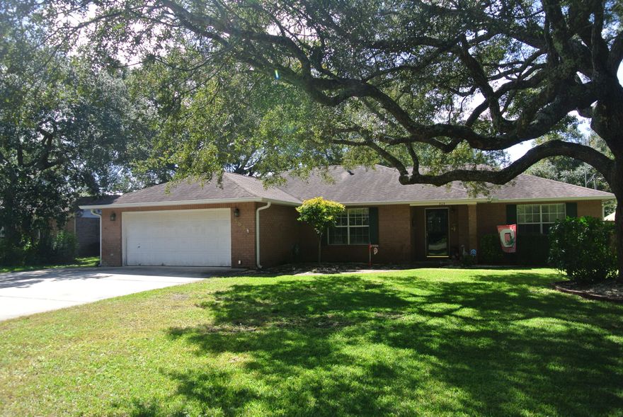Welcome Home! Pride of ownership shows in this well kept home. Through the years, the owners have constantly made improvements and have every receipt to show their attention to detail. This lovely home features a split floor plan graced with an oversized family room, nice sized guest bedrooms, and a wonderful master retreat complete with tile floors, a large walk-in-closet, double vanities, and a whirlpool tub. Your kitchen offers new stainless steel appliances, granite counters, wood cabinets, and a breakfast nook overlooking the back yard. The back yard is a true oasis, offering a sparkling blue pool with slate stone finish kool deck surround, a commercial style play house, large patio, and lush landscaping. Don't miss this gem of a home! Call for your showing today!
