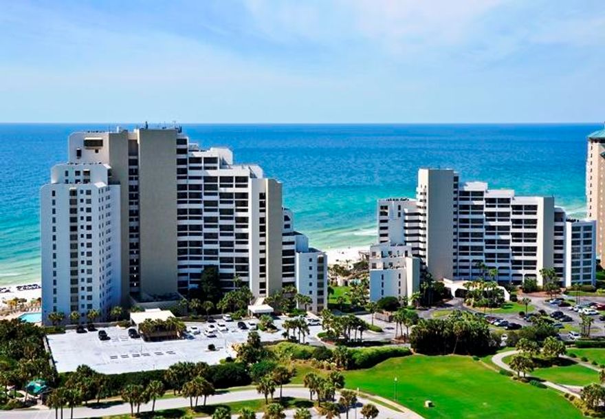 6th Floor Studio with direct Gulf views! Beachside II has new glass railings on balconies which allow for clear Gulf views! Private Pool, private beach access, 2 elevators, covered and open parking, 2 lobbies, fitness equipment. This unit has been renovated and upgraded with a new stackable washer/dryer, new sleeper sofa and side chair, stainless steel appliances, granite countertops and light fixtures. Large dining area and window seat with expansive resort views. Rental revenue of $28,000 in 2018 with heavy owner usage and no snowbird rentals. Sandestin Golf and Beach Resort is a major destination for all seasons and all ages, and has been named the #1 resort on Florida's Emerald Coast.
