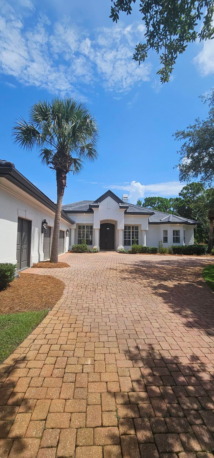 Tucked away in the exclusive gated community of Burnt Pine in Sandestin, this stunning single-story home sits on an expansive corner lot of over half an acre in a quiet cul-de-sac. Spanning 3.963 square feet, this beautifully renovated residence offers five bedrooms, six full baths, and an inviting open-concept design. Renovated with a sophisticated coastal aesthetic, the home features a crisp white and gray palette, soaring 12-foot ceilings, rich walnut flooring, and abundant natural light. Designed for effortless indoor-outdoor living, the heart of the home boasts a spacious kitchen, two dining areas, and two living spaces--each seamlessly flowing through three walls of sliding glass doors to a screened-in outdoor retreat. This serene space includes a heated pool, spa, and multiple lounging and dining areas, perfect for entertaining. A private guest suite, complete with a full kitchen and bath, adds to the home's exceptional versatility. With a three-car garage and premium finishes throughout, this Burnt Pine gem is a rare find for those seeking luxury and comfort in Sandestin. Indulge in the lifestyle you deserve in this magnificent Burnt Pine estate. Whether you are lounging by the pool, hosting lavish gatherings, or enjoying quiet moments on the balcony, this home provides the perfect setting for a life well-lived.

As an introduction to the Sandestin lifestyle, we invite our new owners to explore amenities that make Sandestin special. The listing brokerage and seller(s) are presenting the buyer(s) of this property with (2) 90-minute rounds of Tennis court time, a golf foursome at one of our three championship courses, and a round of golf for up to four (4) players at the unrivaled Burnt Pine Golf Club.

Sandestin Golf and Beach Resort features more than seven miles of beaches and pristine bay front, four championship golf courses, 15 world-class tennis courts, a 226-slip marina, a fitness center, spa and celebrity chef dining. Shop, dine and play at the charming pedestrian village, The Village of Baytowne Wharf and more. Inside the gates of the resort, residents enjoy a balanced lifestyle of high-class living, spanning the 2,400 acres from the beach to the bay. Everything within the gates of the resort is accessible by golf cart or bicycle. The entire resort is interconnected by miles of pedestrian, bike and golf cart paths that weave through groves of live oaks, meandering past natural lagoons, fountains, man-made lakes, and meticulously landscaped fairways.