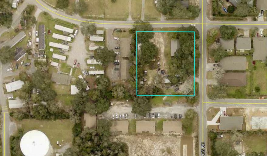INVESTOR SPECIAL!! LARGE CORNER LOT W/ OPPORTUNITY TO BUILD...  .83 acres in North Fort Walton Beach. Currently occupied by a 1400SF, 3 BR 1 BA home and two single wide mobile homes. Buyer to verify all information.