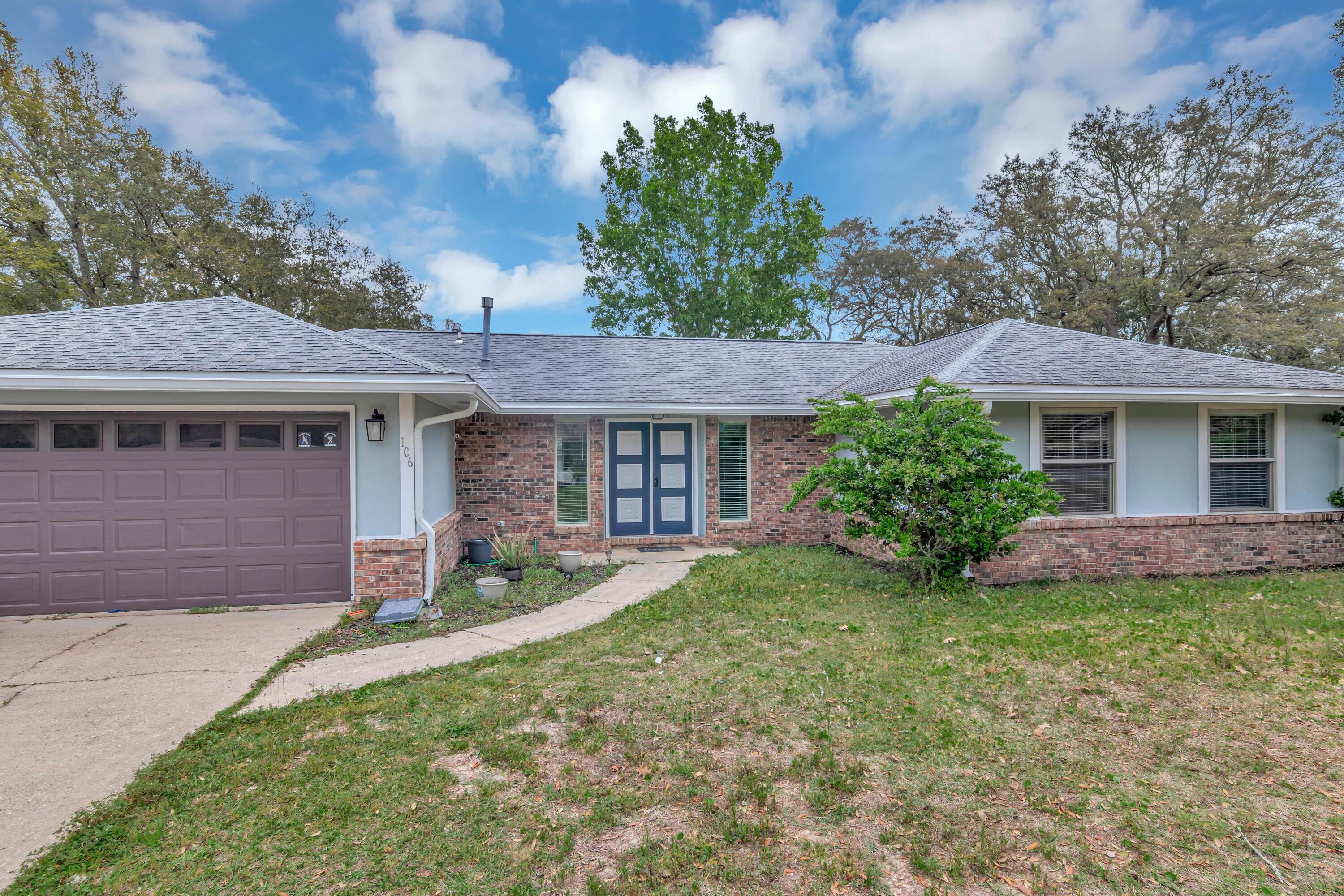 Is this your new home? Come take a look! This newly renovated home offers a wonderful opportunity for potential buyers. With its functional floor plan and move-in ready condition, it's sure to attract interest. The absence of HOA fees is a bonus for many buyers.The open dining/living area with an exposed brick wall and fireplace adds character and warmth to the space. The fresh paint throughout, along with new luxury vinyl plank flooring and carpet in the bedrooms, gives the home a modern and inviting feel.