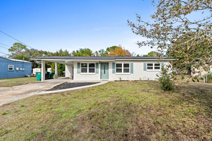 Charming Home with Coastal Vibes in Fort Walton BeachWelcome to 406 Woodrow Street, a delightful residence nestled in the heart of Fort Walton Beach, Florida. This charming home offers a perfect blend of comfort and coastal living, providing an inviting atmosphere for families and individuals alike.Key Features:Location: Conveniently situated in a peaceful neighborhood, this home enjoys proximity to local amenities, schools, and beautiful beaches.Bedrooms: Featuring 3 bedrooms, including a spacious master suite, this residence provides ample space for relaxation and rest.Bathrooms: With  1bathroom, including well-appointed fixtures and a stylish design, you'll enjoy both functionality and aesthetics.This home has a brand new roof and HVAC system.
