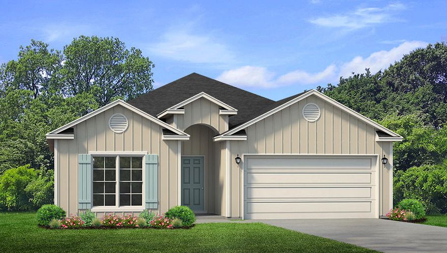 Welcome to Southern Pines! This is a smaller community only featuring 36 total homes. This Madeline plan is now under construction. A Single story home including 4 bedrooms, nice size Master Bedroom with 2 car garage, solid surface granite countertops, Engineered vinyl plank flooring, Frigidaire appliances, Smart home package including Kwickset keyless entry, Z-wave technology, and much more. Very peaceful community that is full of wooded surroundings.