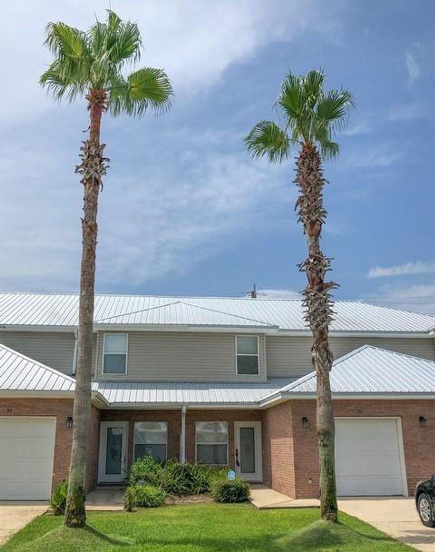 Located in the heart of Destin! 2 bedroom, 2.5 bath townhome is the perfect answer. These townhomes are meticulously cared for by the HOA to include lawn and general upkeep of the neighborhood. It even has it's own garage. New metal roofs will ensure a low insurance rate as well. Don't forget the community pool. The perfect place to cool off in the hot summer months.Downstairs you will find the main living space which is open and has a nice flow. Followed by a quaint patio space. The perfect place to host guest while you are grilling and chilling. Upstairs you will find 2 ensuite bedrooms with huge closets. This townhome has it all! The perfect location, plenty of living space and a pool. It's all you need.