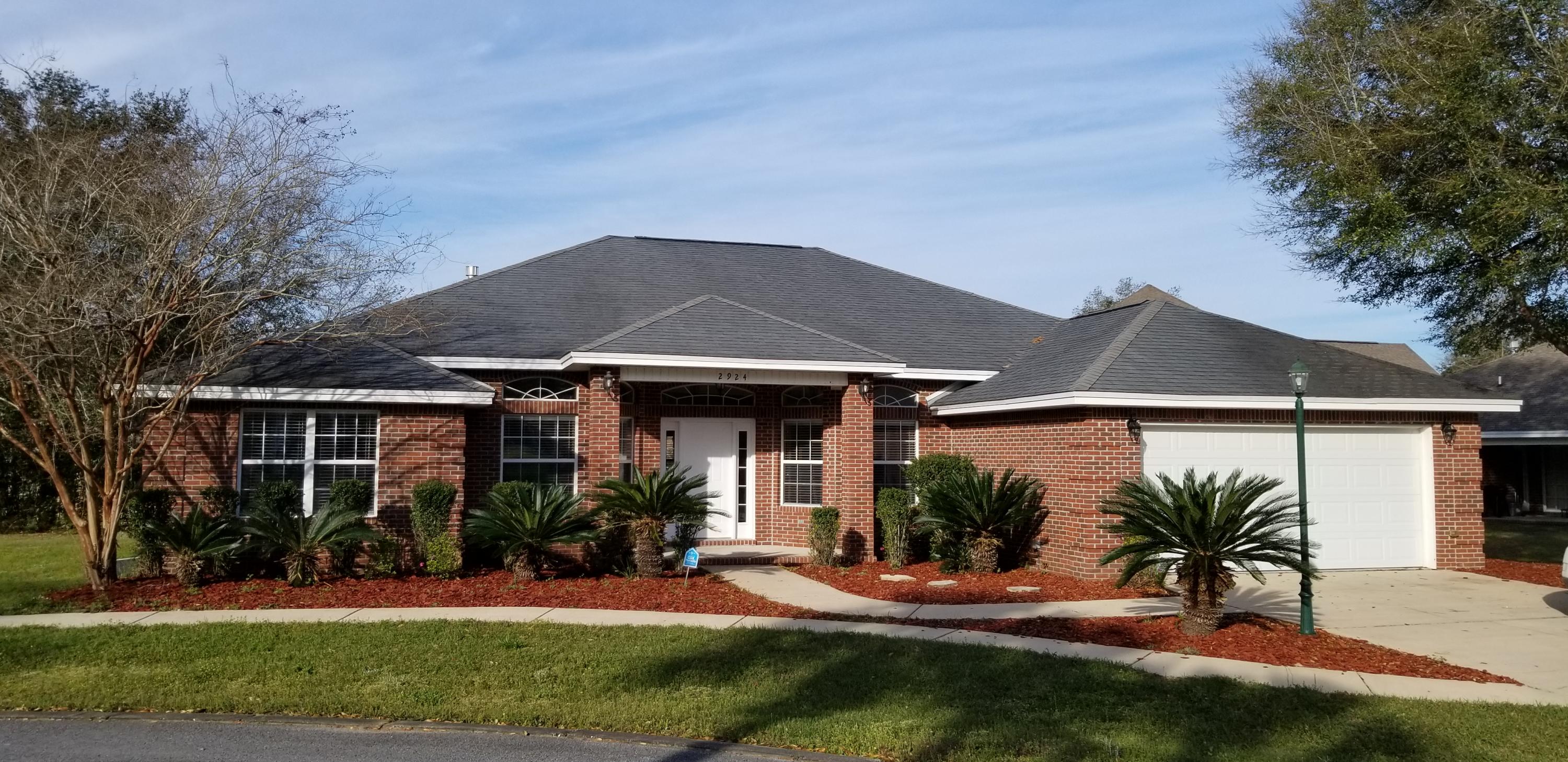 New Price On This Crestview Home In Gated Chanan Estates. Located South Of I-10 & East Of Hwy 85 This Location Has Easy Access To Duke Field, Niceville, Eglin AFB, Bluewater Bay, Fort Walton Beach, Destin, & The Beaches! Large 4 BR Home w/ 3 Full Bathrooms. New Laminate Wood Flooring, New Carpet In BR's, New Interior Paint Throughout Home. Kitchen Opens To Great Room w/ Fireplace, & Breakfast Area. Separate Formal Dining Room & Separate Office Area Off Entry Foyer. 3 Guest BR's w/ 2 Full Bathrooms. Nice 2 Vehicle Garage. Natural Gas Heat & Hot Water Heater. Manifold Water System. House Is Ready For New Owners Now! Seller Will Pay Buyer Lender Costs If Seller Preferred Lender Used & Will Pay Closing Costs If Seller Preferred Closing Agent Is Used. Call Today To See It Now!