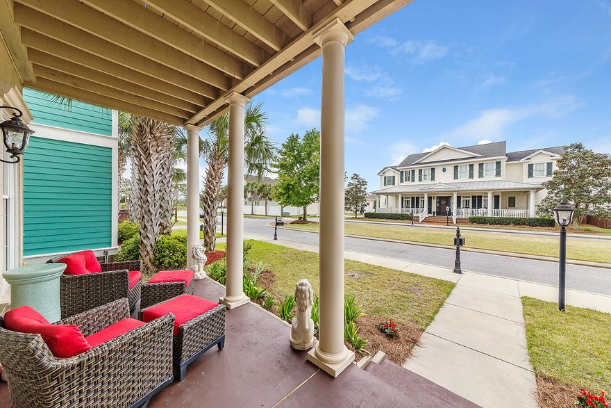 Tapestry Park is the place to call home and be able to walk less than 1/2 mile to beach. This beautiful spacious 4/4 (en-suites in secondary bd) home exudes quality throughout...from the 10 foot ceilings with 7.5'' crown to the beautiful 7'' oak plank hardwood floors, Custom Maple cabinets w/under lighting, Cambria countertops, Kitchen Aid Stainless appliances, Anderson windows, 8 ft interior doors, Cat5/cable technology, wired for security and surround sound, energy efficient dual air handlers with Good Sense-Select rating all attest to the quality of this home. Enjoy your master bedroom that opens to your private balcony for a relaxing sunrise or sunset and then retreat to the well appointed bath and huge walk in closet. The secondary bedrooms will not disappoint. Tapestry Park Community includes the distinctive Brunswick Hall (community center), pool with lap lanes, parks, green spaces and walkways throughout the Neighborhood. Lowest HOA fees with the most amenities on the beach which include High Speed internet and cable TV, Trash pick-up and use of all amenities. **seller is Florida Licensed Real Estate Agent **all important data must be verified