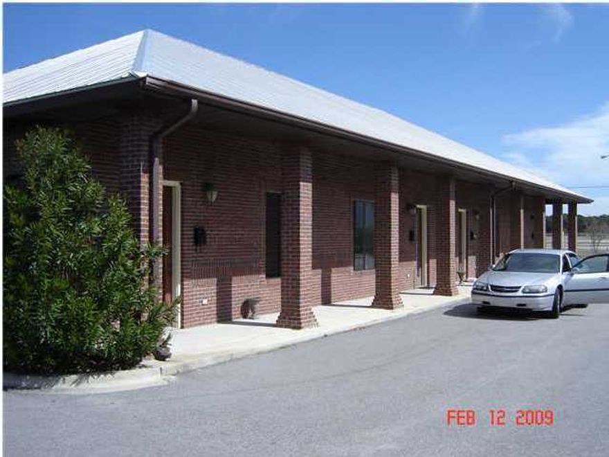 Whole Complex featuring four, independent office condo's for sale directly across from the Destin Executive Airport! Keep one unit for your needs and rent out the rest! All units are currenty occupied by the owner who will vacate upon the sale.