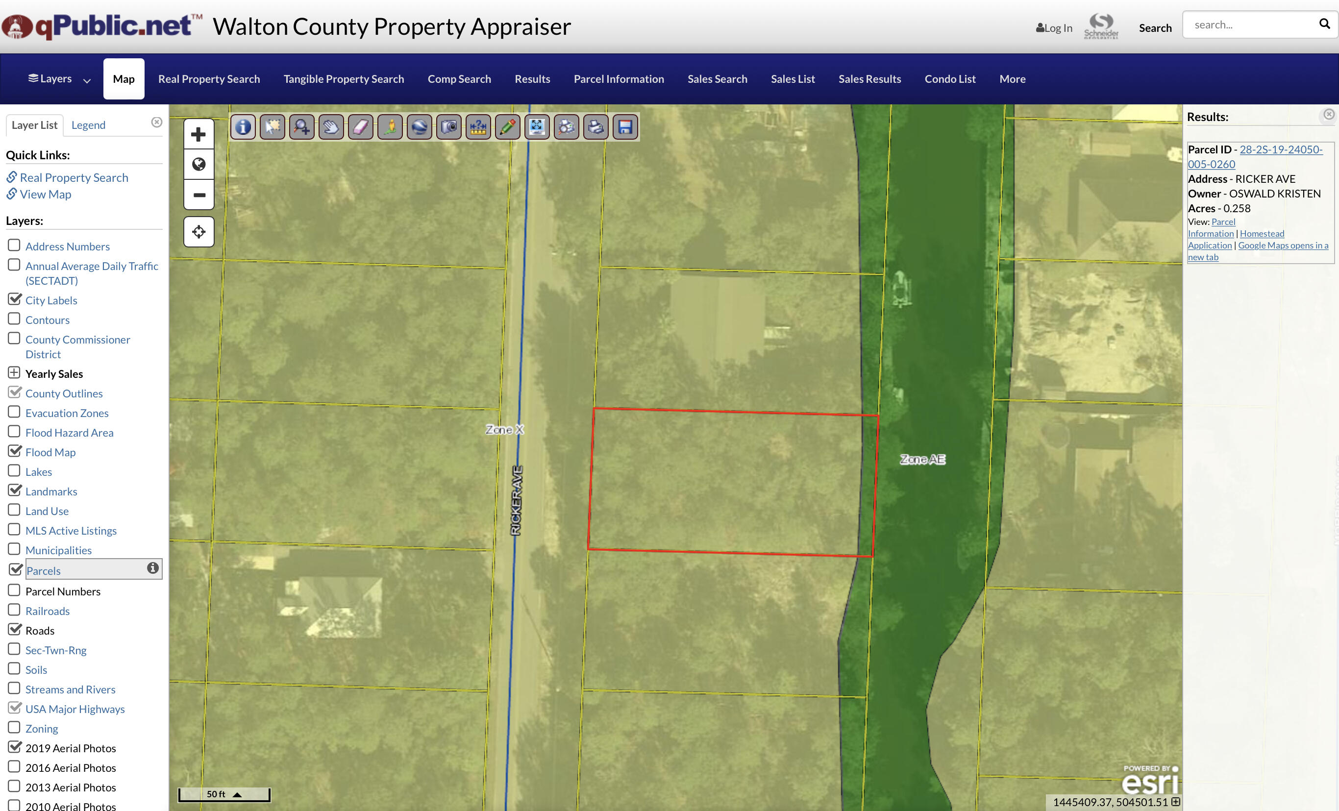 FLOOD ZONE X - ELEVATED CANAL FRONT - Amazing canal front lot with direct access to the Choctawhatchee Bay - with beautiful trees and a great location in Historic Point Washington. Motivated Sellers - Send offers!