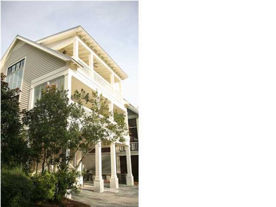 Perfect Watercolor location on the south side of 30A in the prestigious Park Row of the Gulf District. The home has forever views overlooking Grayton Beach Sate Park, Western Lake and the Gulf of Mexico to the west...sunsets are incredible. As close as you can get to the fun amenities of The Watercolor Beach Club, Watercolor Workout, and the Fish Out of Water, there's no need for a car after a strenuous day at the beach!Recently remodeled and updated, the home is finished and detailed exquisitely. The kitchen is a chef's dream, fully appointed and equipped with Thermador and Viking appliances, the open kitchen maximizes your entertainment optionsThe adjacent dining area and living room fan out to the west with a wall of French doors that lead to the ample covered porch. Five bedrooms