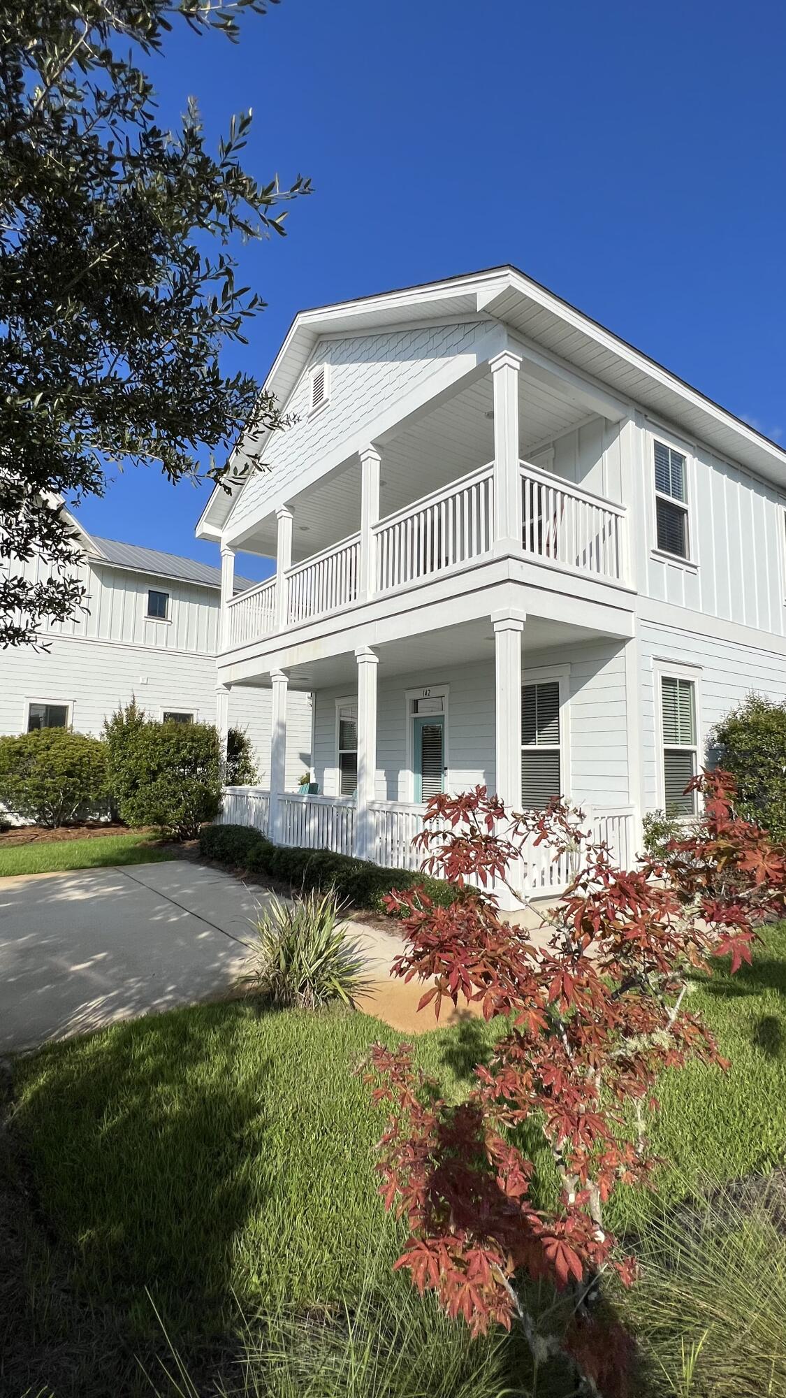 Welcome to your Beach Home @ Audubon Point! The home that you've been waiting for! Near Beach,Eden Park, Nature Trails, Shops, Awesome Restaurants and more. This well maintained home sits on a deep/ oversized lot that backs up to a nature preserve where you can enjoy your privacy. The open floor-plan is perfect for entertaining, enjoy cooking in your spacious kitchen & gather around the large island. The 2nd floor offers 3 large bdrms & 2 baths, hardwoods.. The Master is amazing, w/ 2 large walk-in closets & a private balcony to sit & enjoy sunsets or morning coffee! This neighborhood is very desirable & high in demand. AP is a fun friendly neighborhood w/ community pool and a skip & a hop to Watercolor, public beaches, great schools & much more. Home can be rented furnished